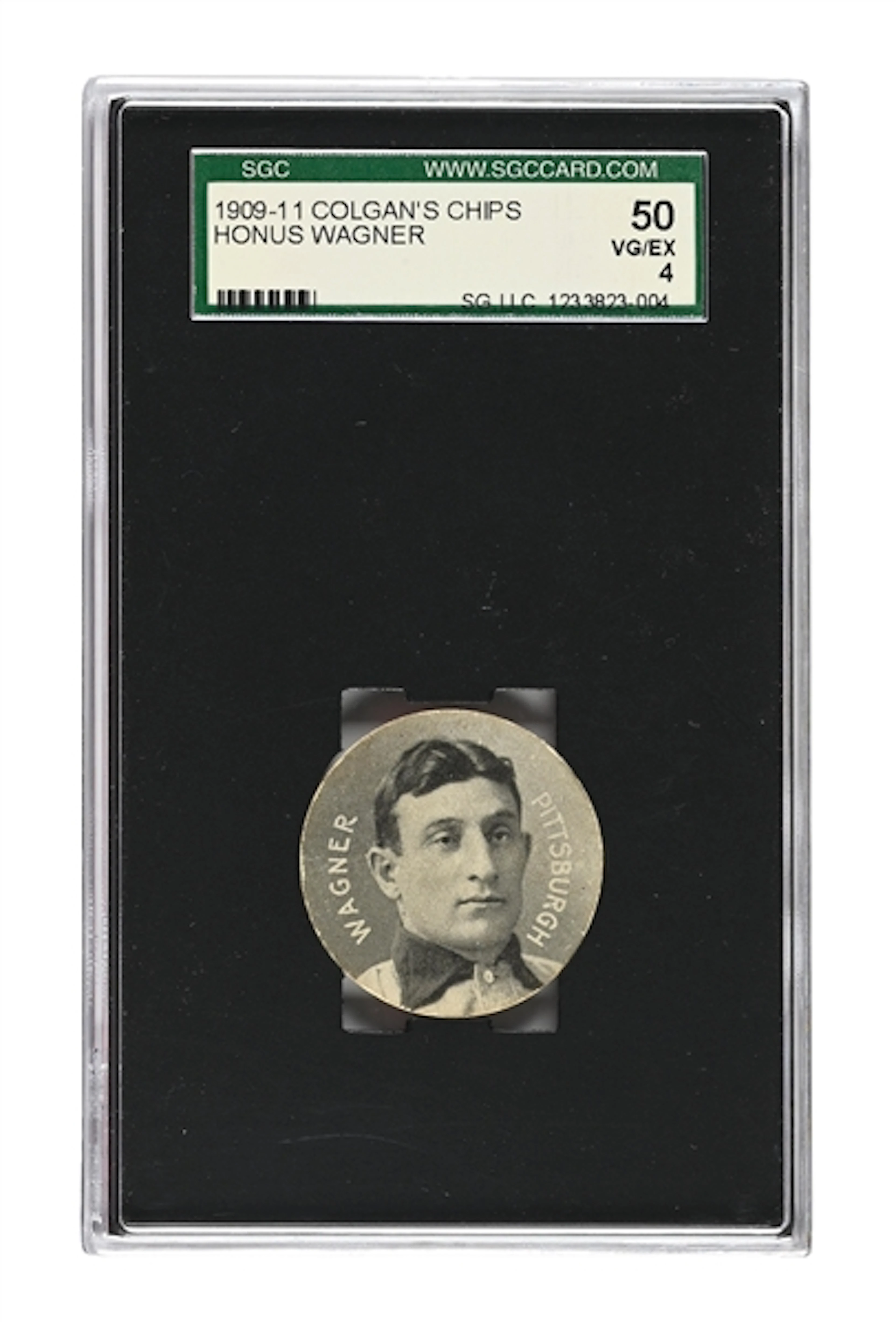 1909-11 COLGAN'S CHIPS HONUS WAGNER SGC 50 VG-EX 4