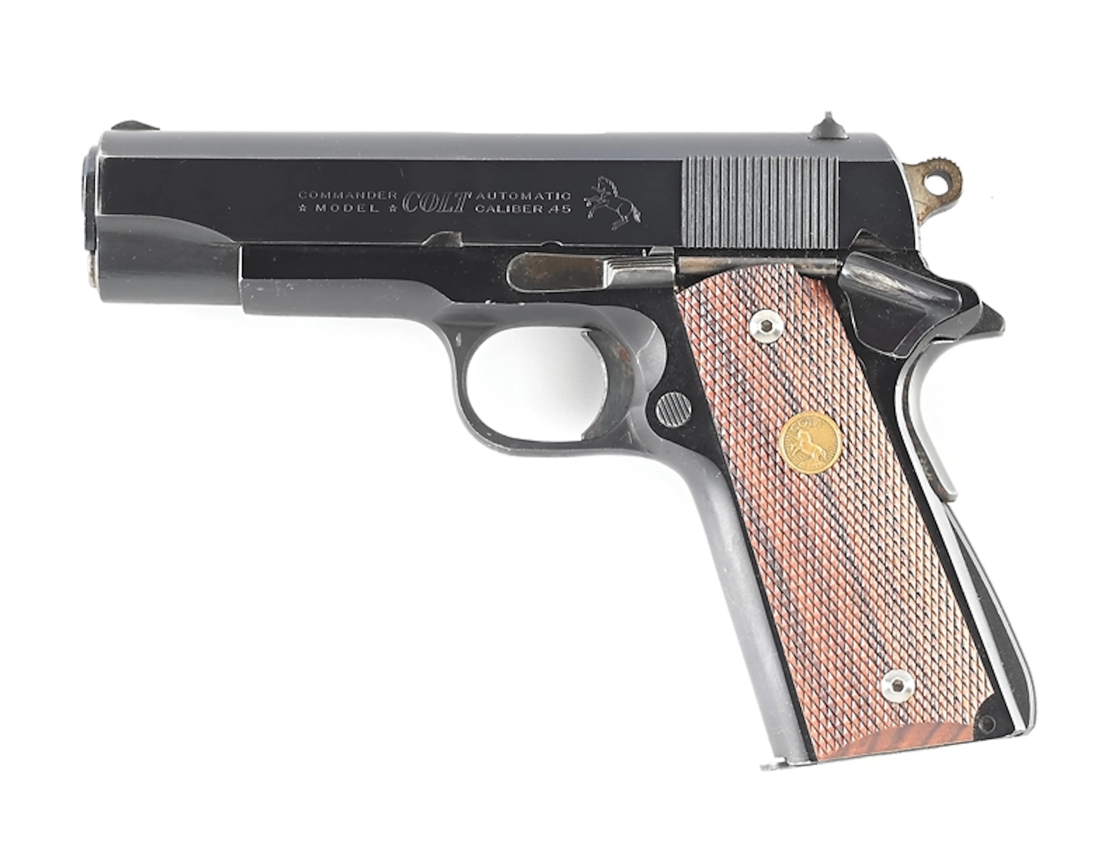 (C) COLT LIGHTWEIGHT COMMANDER MODEL 1911A1 .45 ACP SEMI-AUTOMATIC PISTOL.