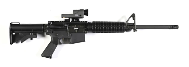 (M) PRE-BAN COLT AR-15 SP1 SEMI-AUTOMATIC CARBINE WITH ACOG AND BOX.