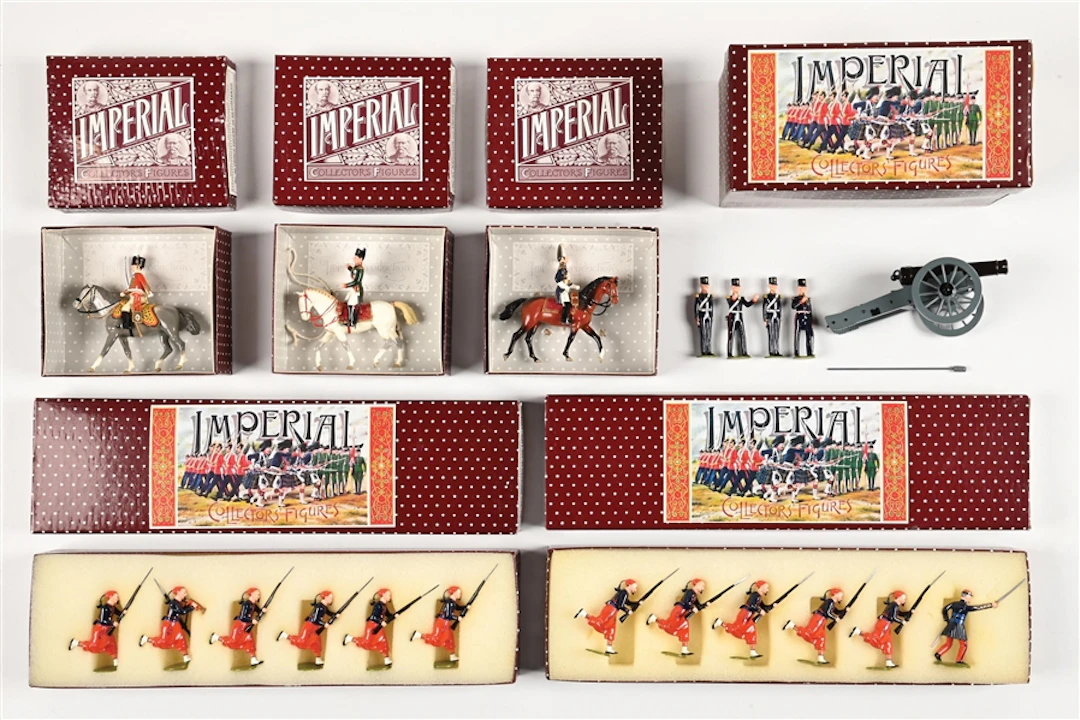 LOT OF 6: IMPERIAL CRIMEAN WAR SETS IN BOXES