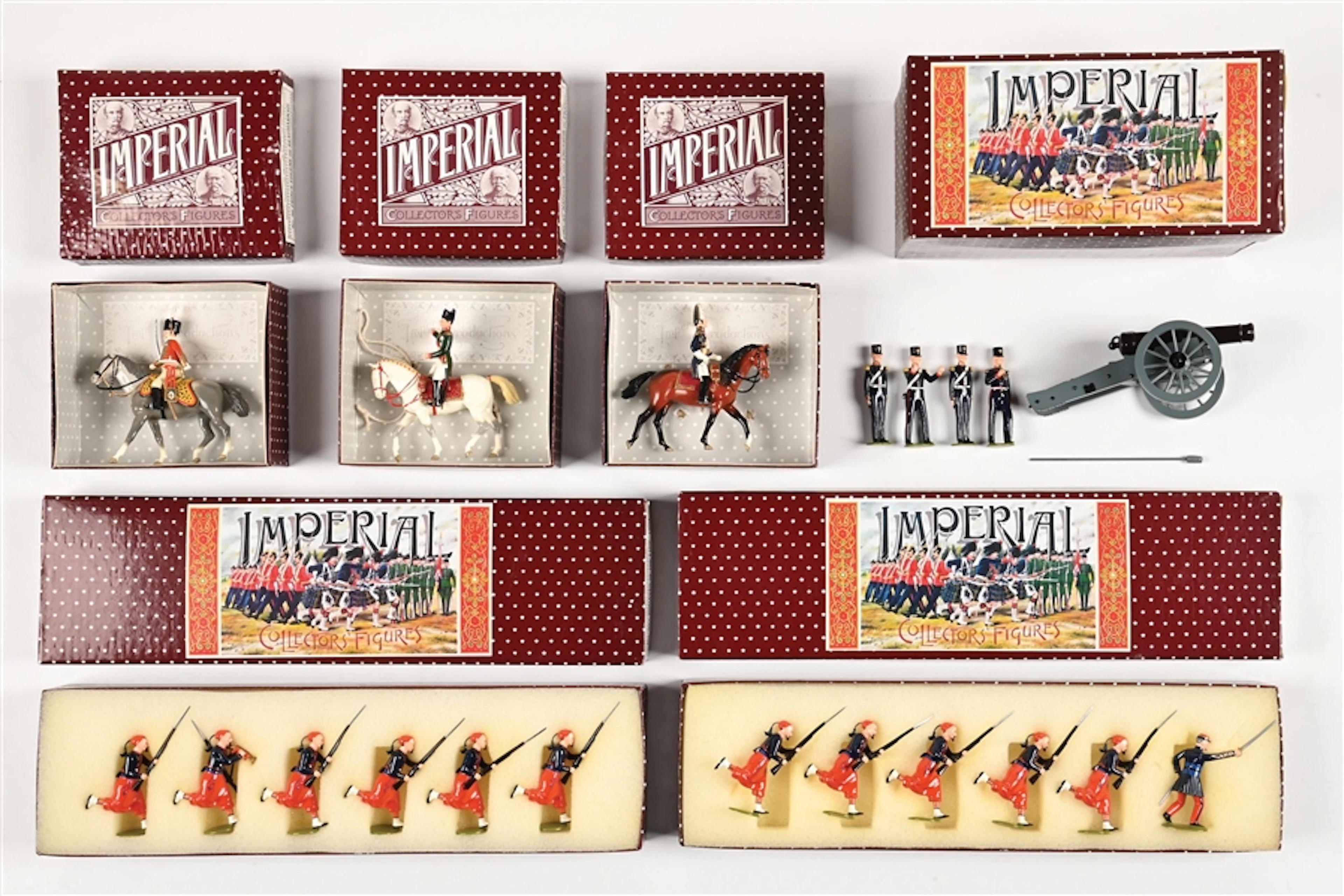 LOT OF 6: IMPERIAL CRIMEAN WAR SETS IN BOXES