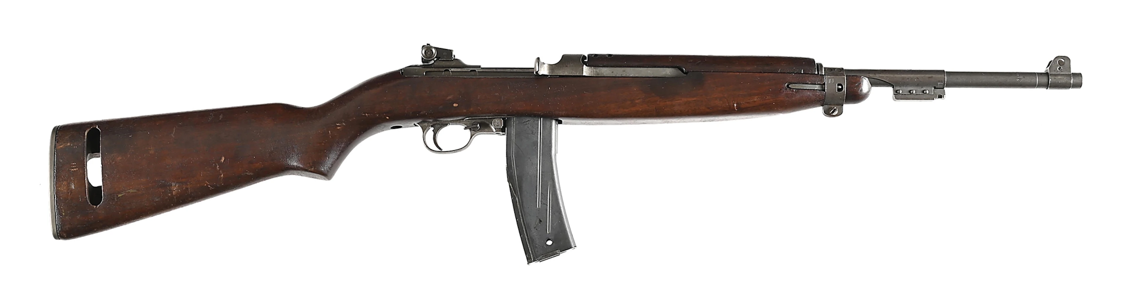 (N) DESIRABLE ORIGINAL 1945 PRODUCED INLAND M2 CARBINE MACHINE GUN
