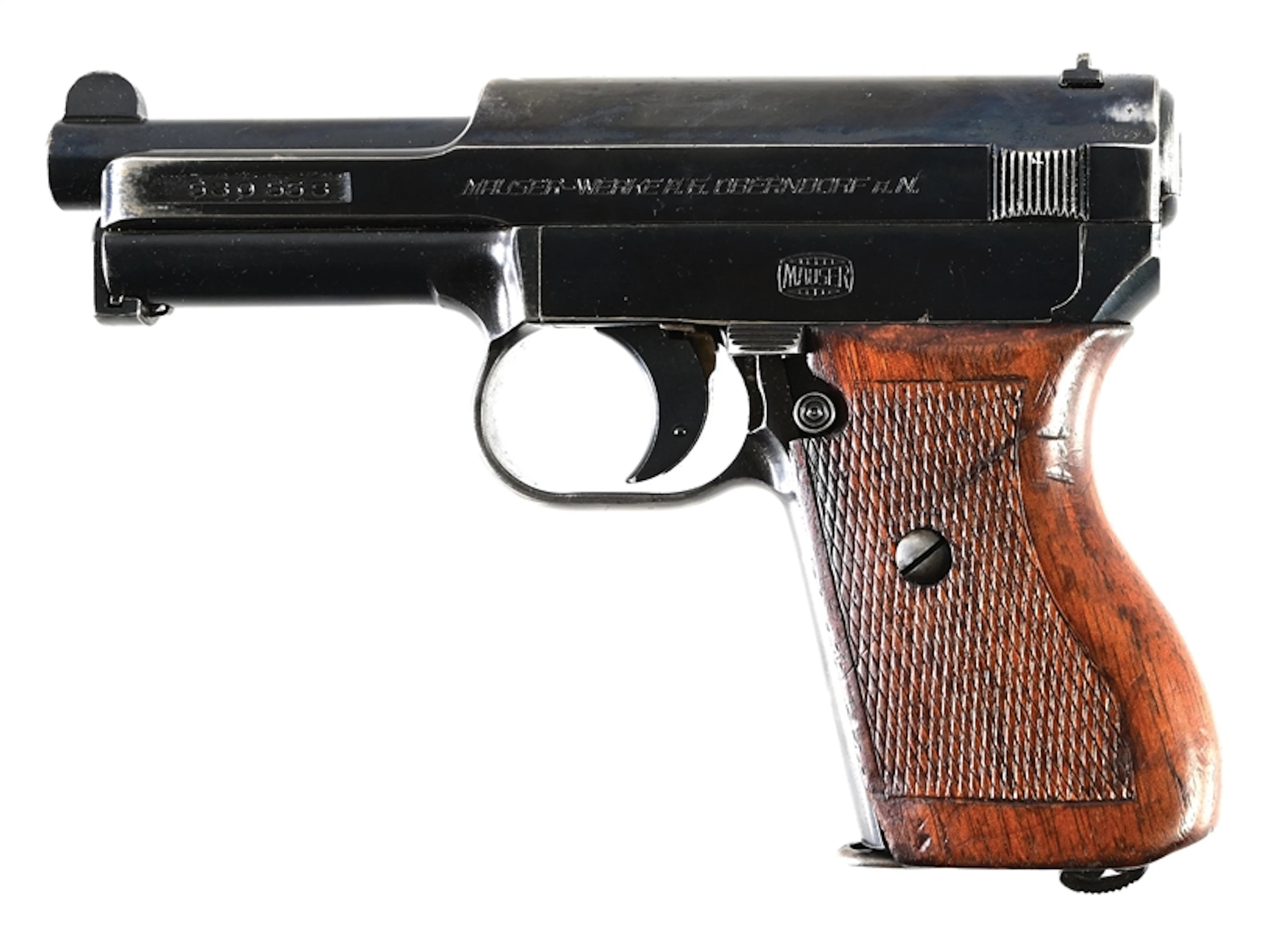 (C) MAUSER 1934 SEMI-AUTOMATIC PISTOL.