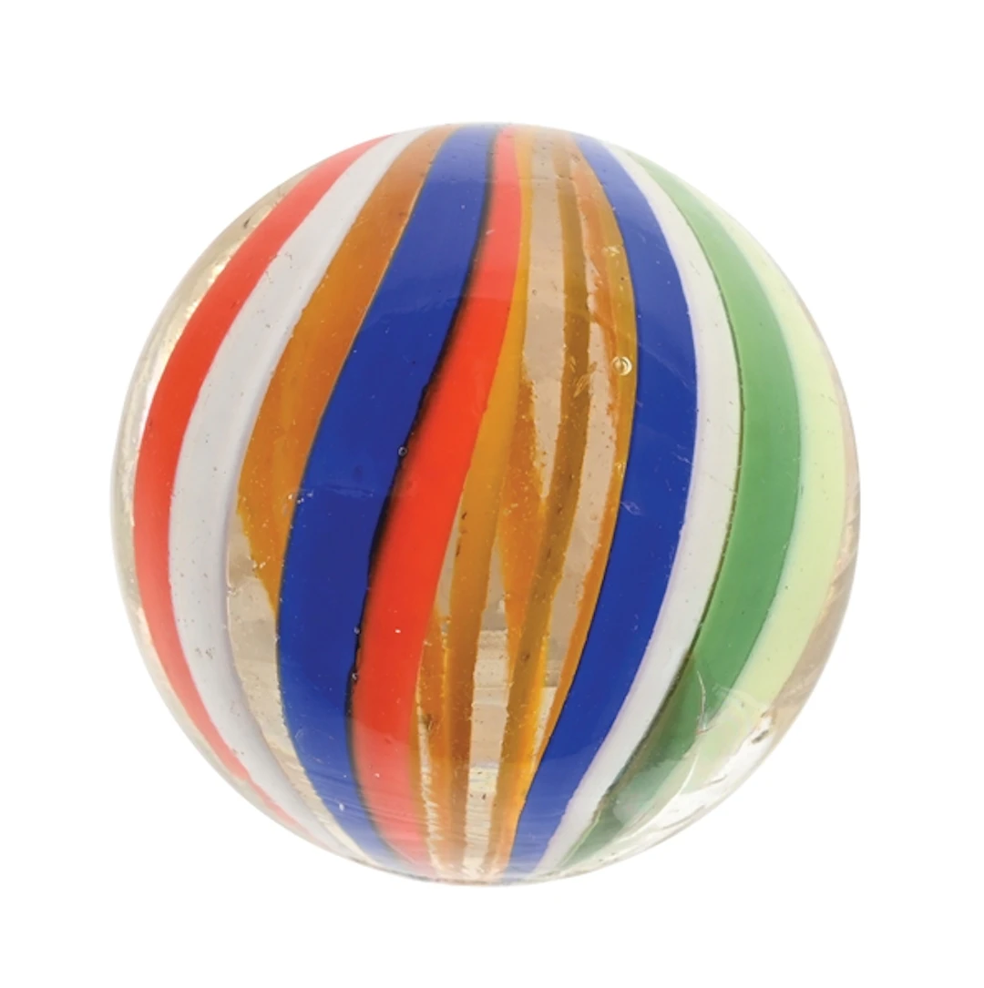 DIVIDED CORE HANDMADE SWIRL MARBLE
