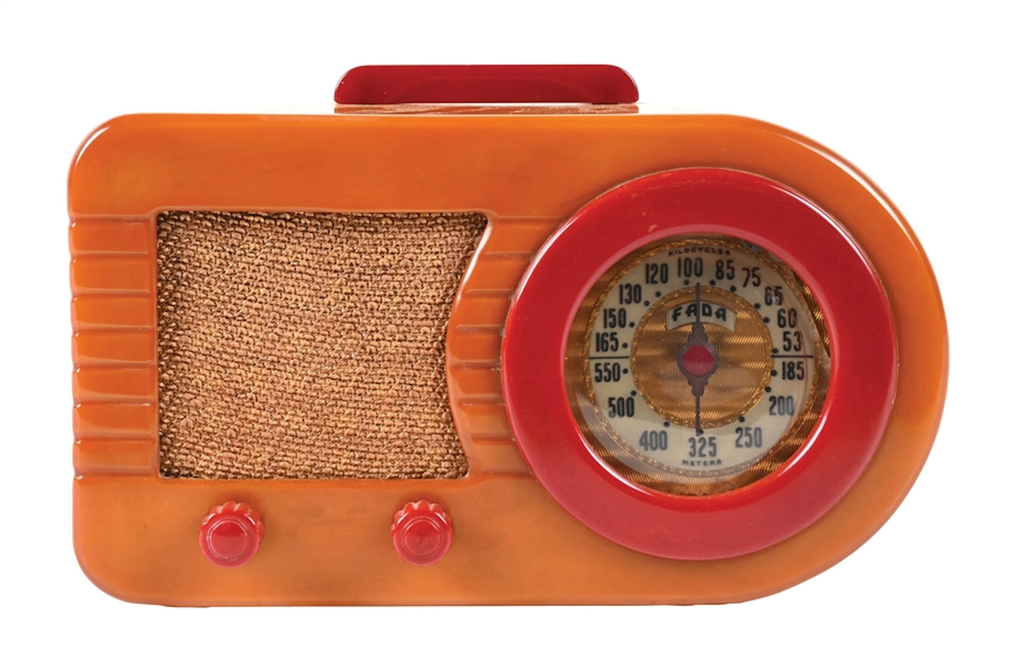 FADA 1000 OPEN-FACE BULLET IN BUTTERSCOTCH AND RED