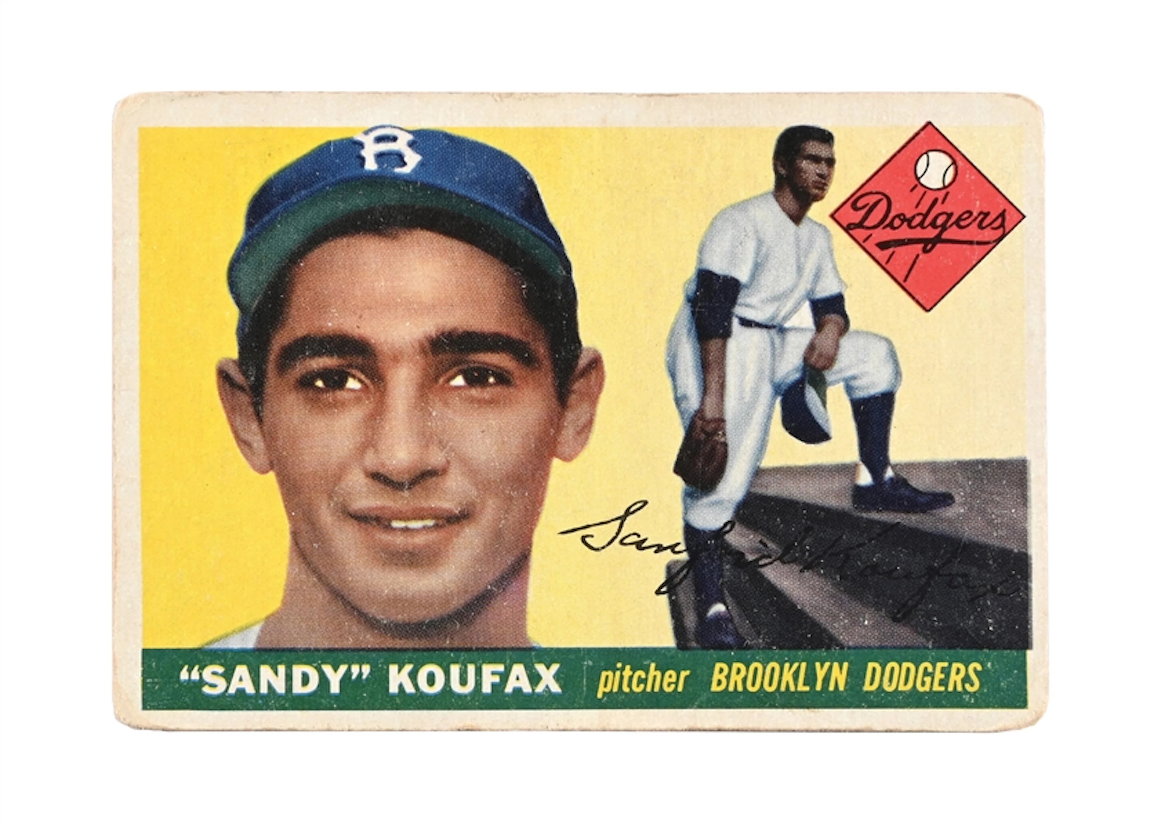 1955 TOPPS SANDY KOUFAX ROOKIE