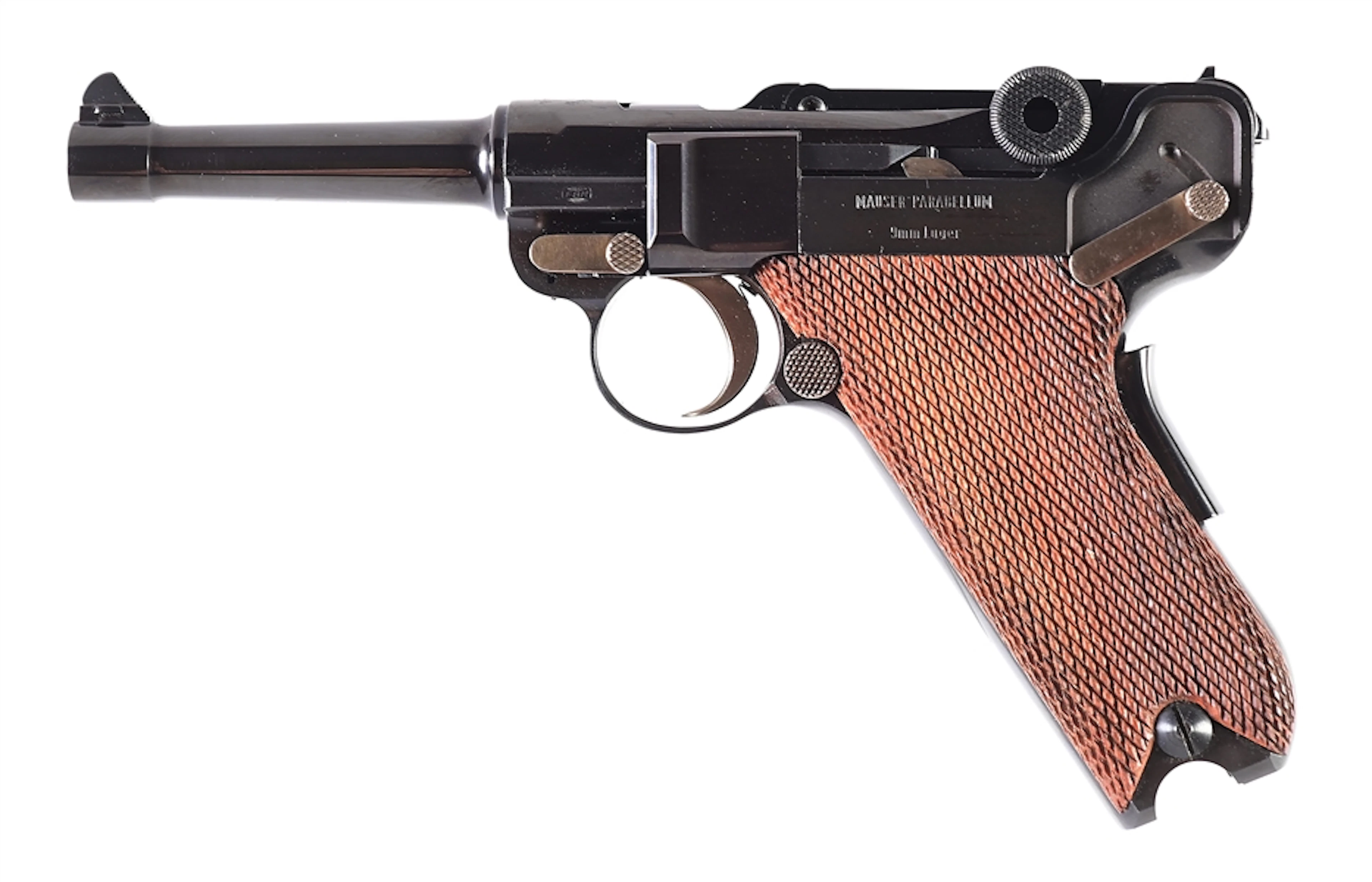 (M) MAUSER AMERICAN EAGLE COMMEMORATIVE P.08 LUGER SEMI-AUTOMATIC