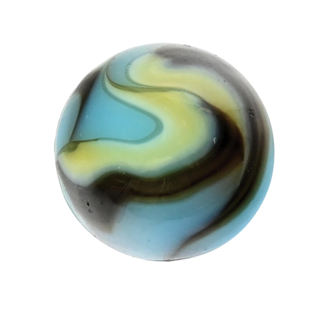 CHRISTENSEN AGATE 4-COLOR SWIRL MARBLE