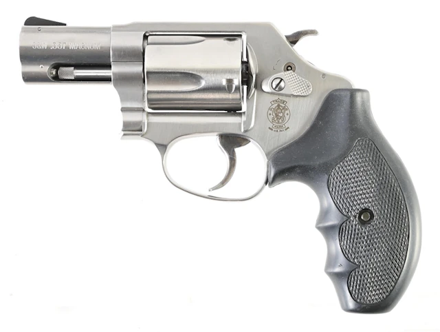 (M) SMITH & WESSON "LADY SMITH" MODEL 60-14 DOUBLE ACTION .357 REVOLVER.