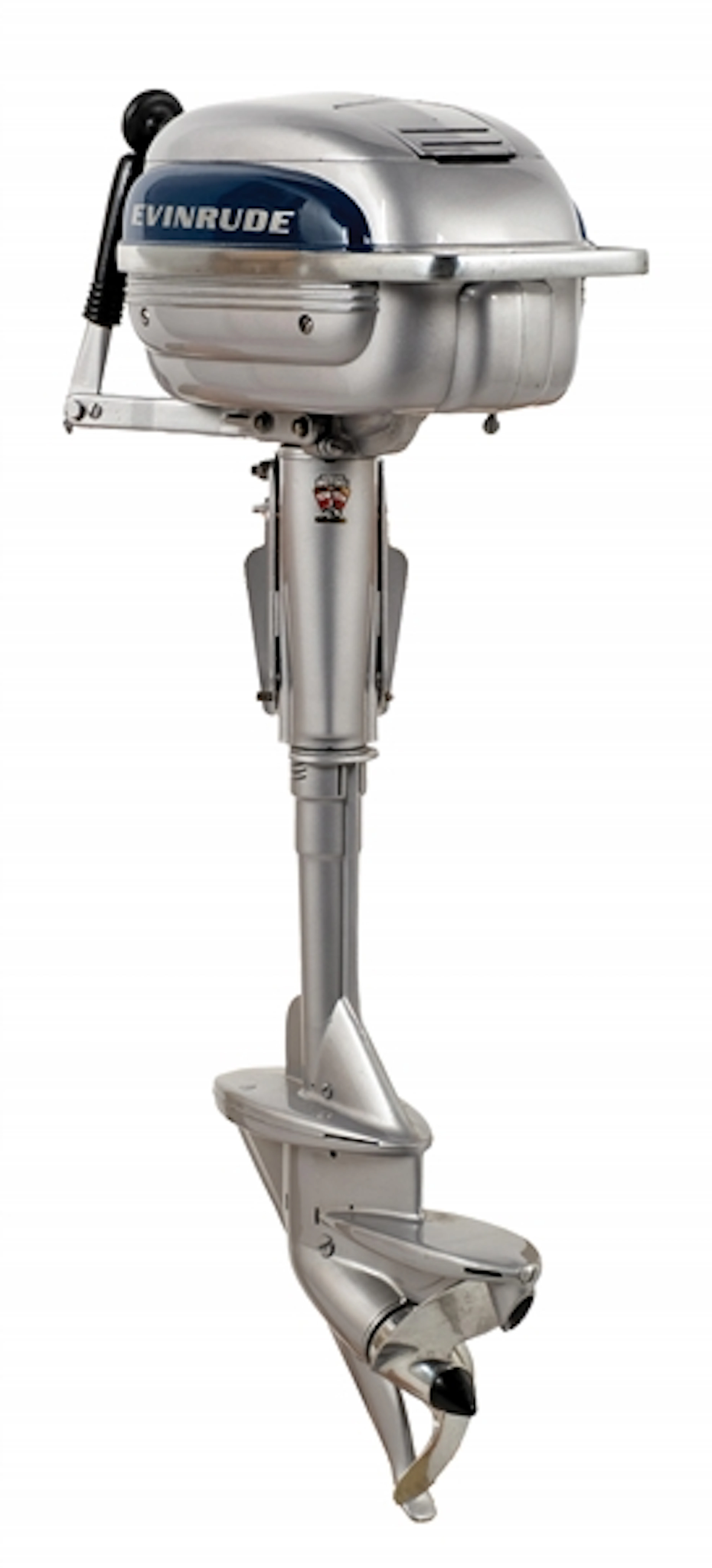 RESTORED EVINRUDE CANOE MOTOR