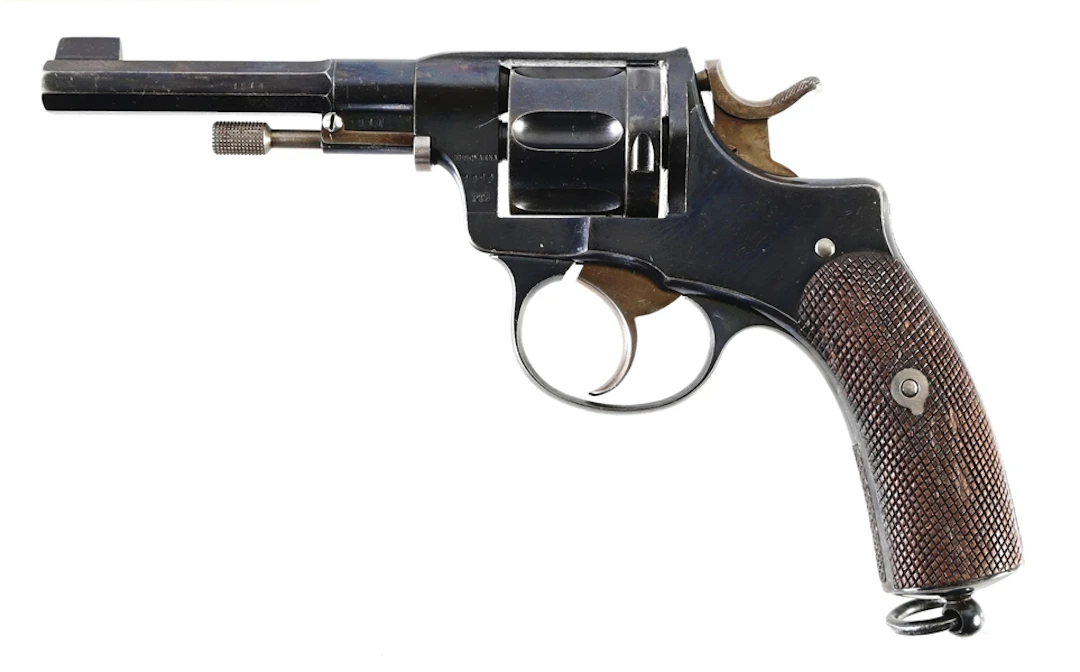 (C) HUSQVARNA MODEL 1887 DOUBLE ACTION REVOLVER.