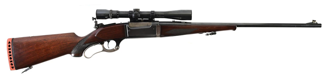 (C) PRE-WAR SAVAGE MODEL 99 .300 SAVAGE LEVER ACTION TD RIFLE.