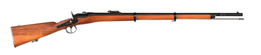 (A) AUSTRIAN STEYR MODEL 1867/77 WERNDL-HOLUB SINGLE SHOT RIFLE.