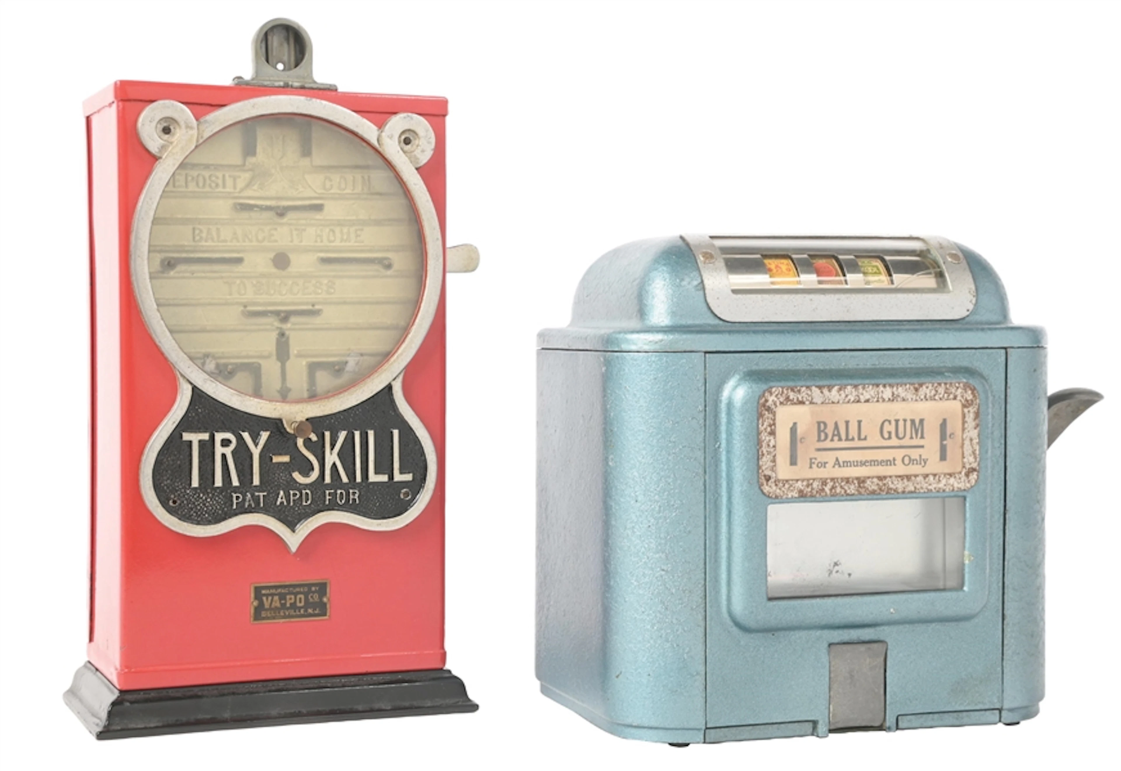 A PAIR OF TRADE STIMULATORS: VA-PO TRY-SKILL & GROETCHEN CIGARETTE