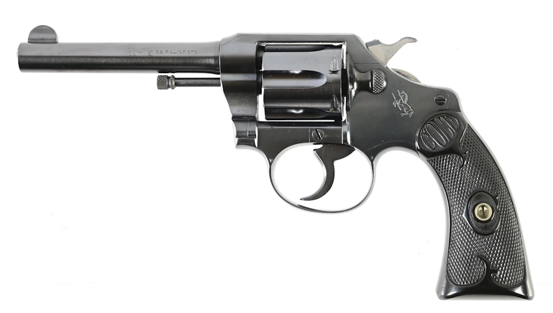 (C) COLT POLICE POSITIVE DOUBLE ACTION REVOLVER.