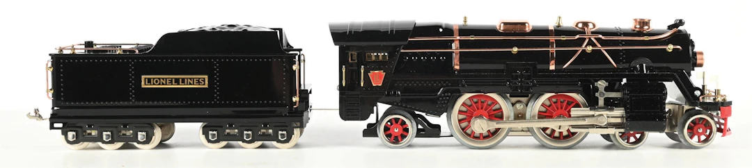 MTH STANDARD GAUGE NO. 392E STEAM LOCOMOTIVE AND TENDER