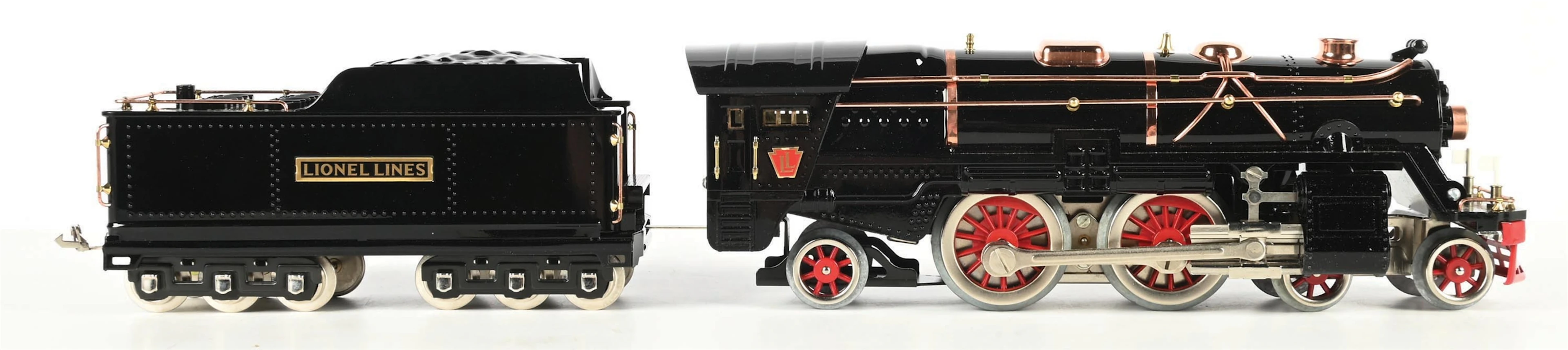 MTH STANDARD GAUGE NO. 392E STEAM LOCOMOTIVE AND TENDER