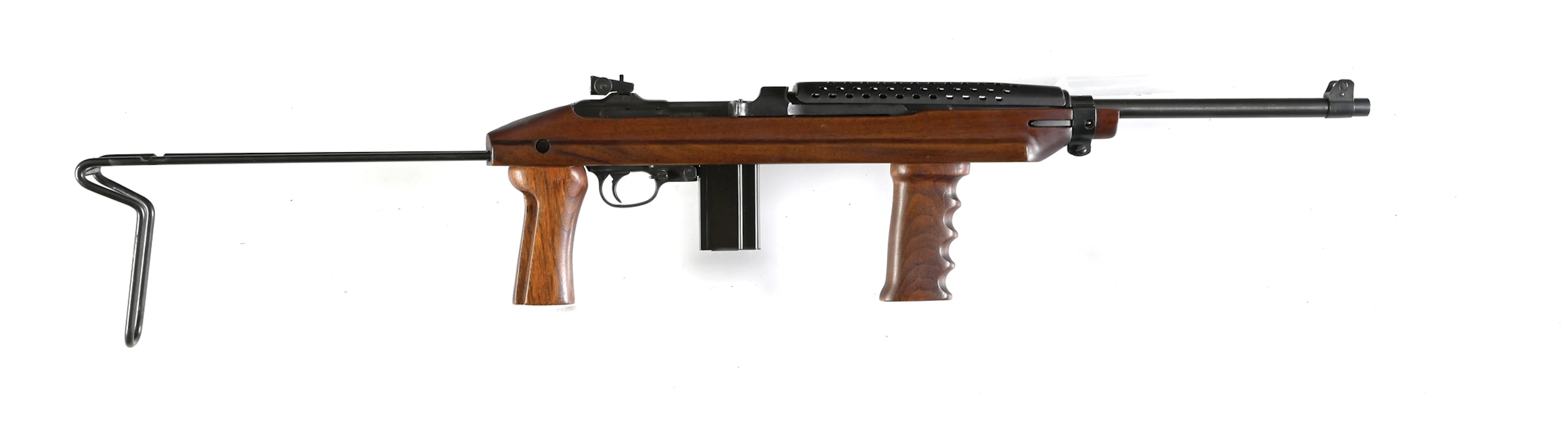(M) IVER JOHNSON PARATROOPER M1 CARBINE.