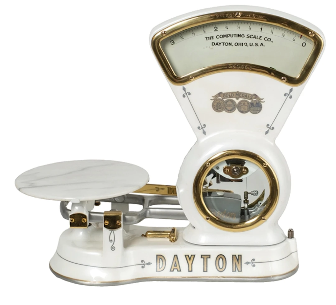 RESTORED DAYTON STYLE 801 PLATFORM CANDY SCALE