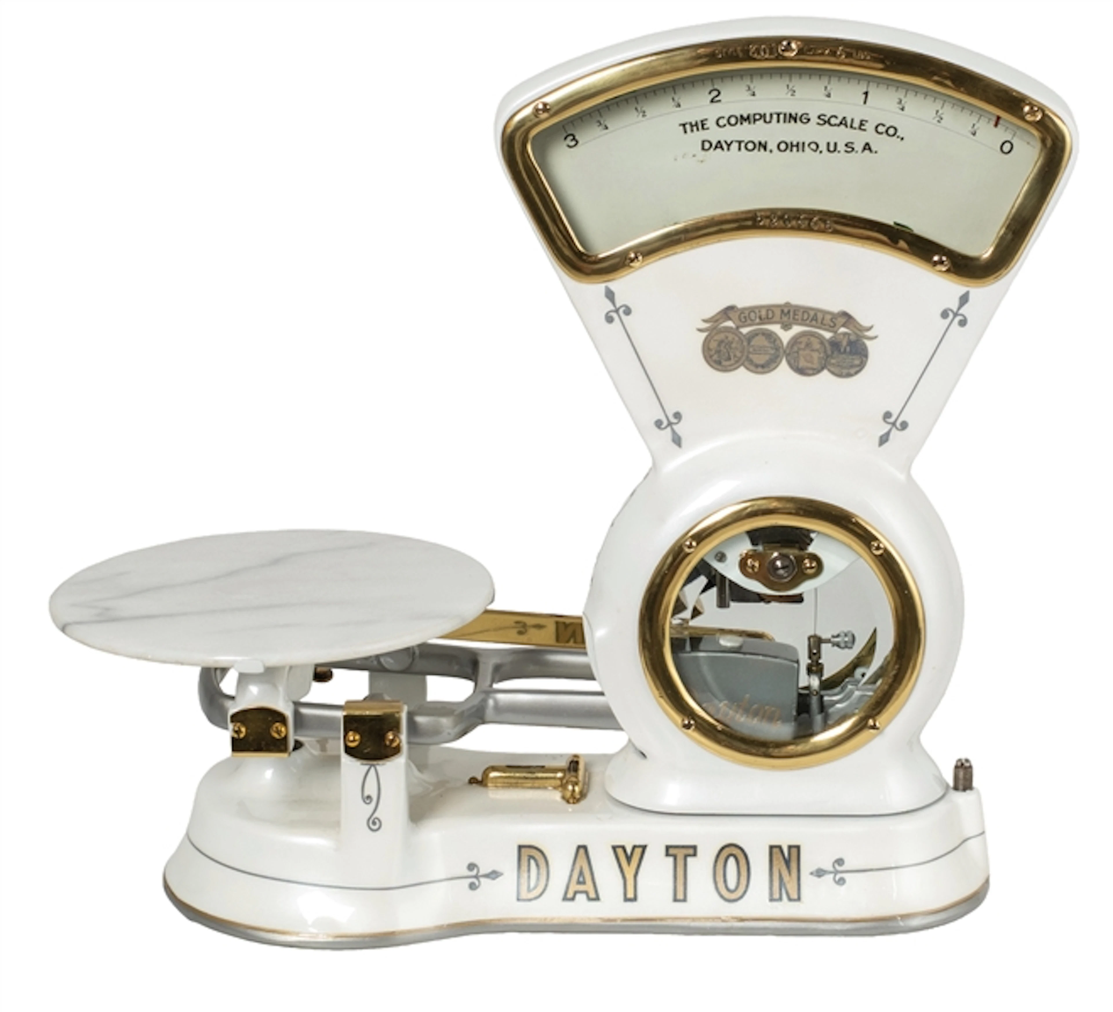RESTORED DAYTON STYLE 801 PLATFORM CANDY SCALE
