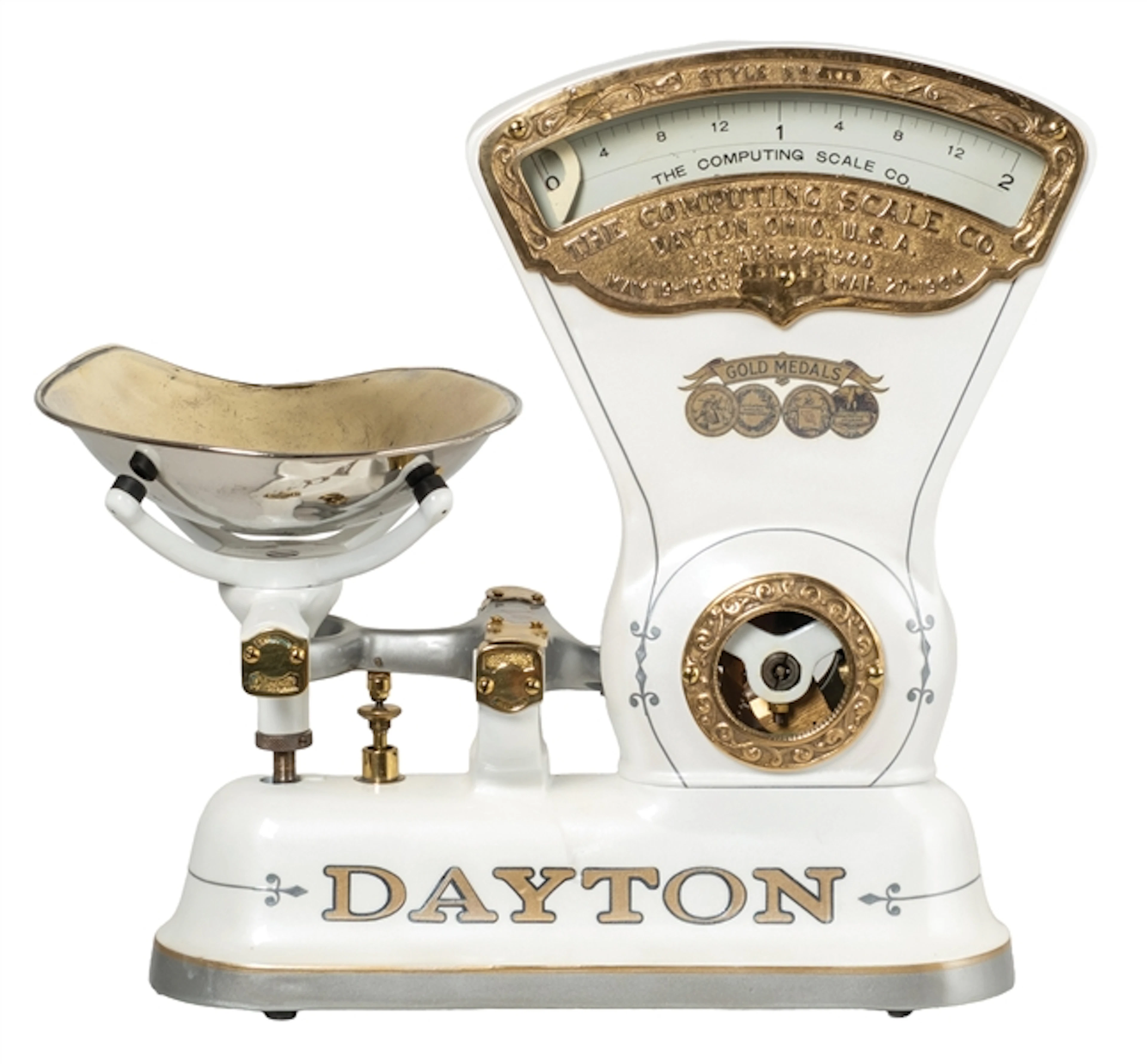 RESTORED DAYTON 2 LB. CANDY SCALE