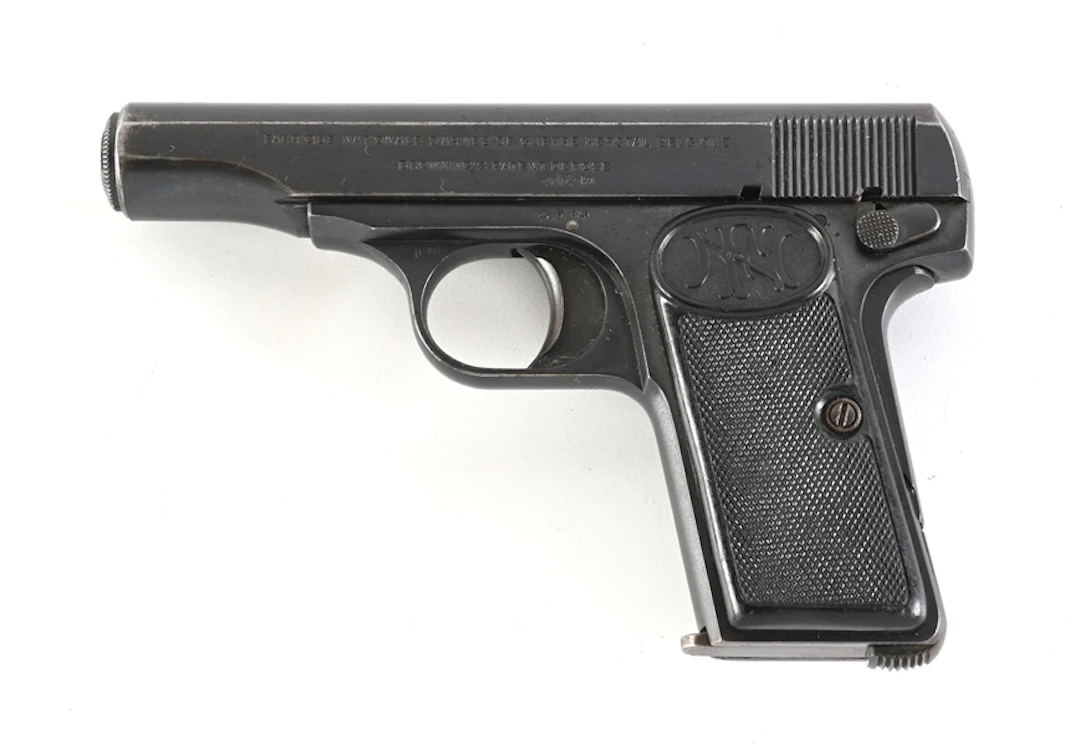 (C) FN MODEL 1910 SEMI AUTOMATIC PISTOL