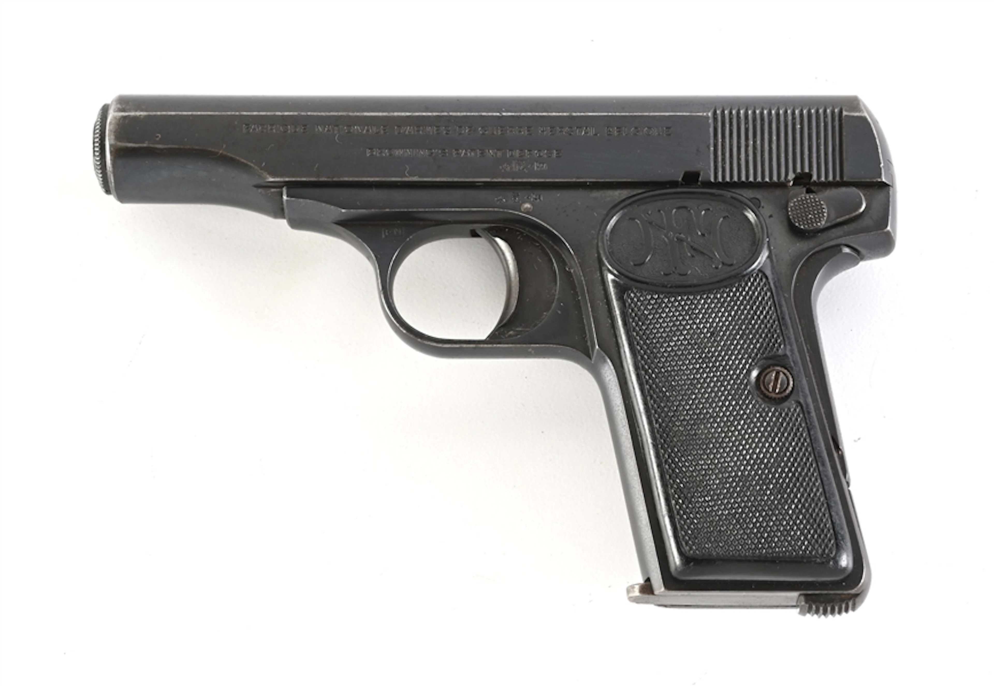 (C) FN MODEL 1910 SEMI AUTOMATIC PISTOL