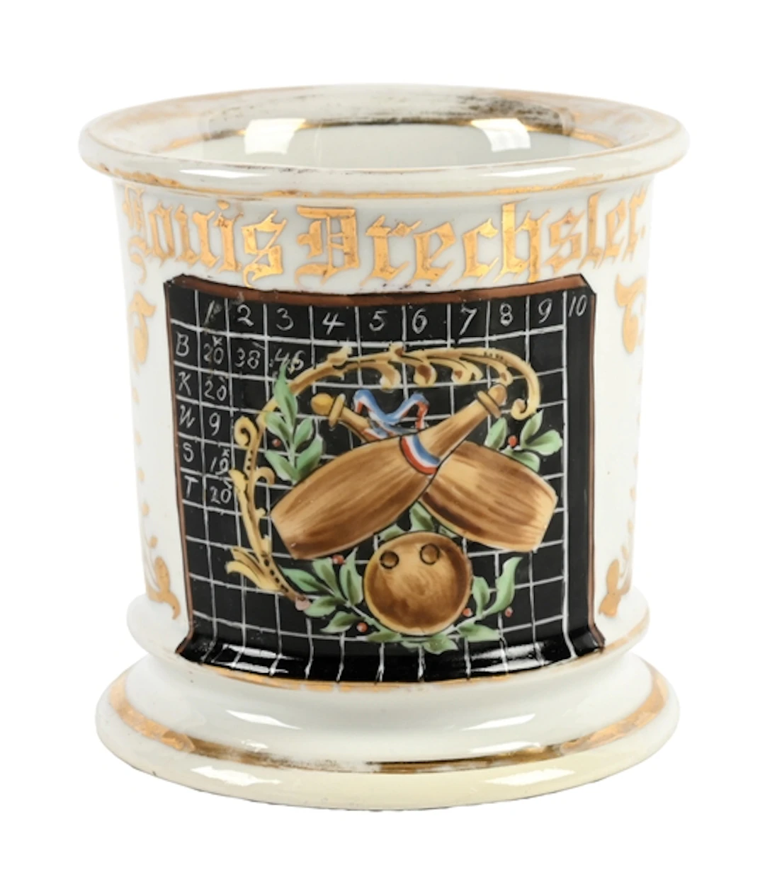 BOWLER'S SHAVING MUG