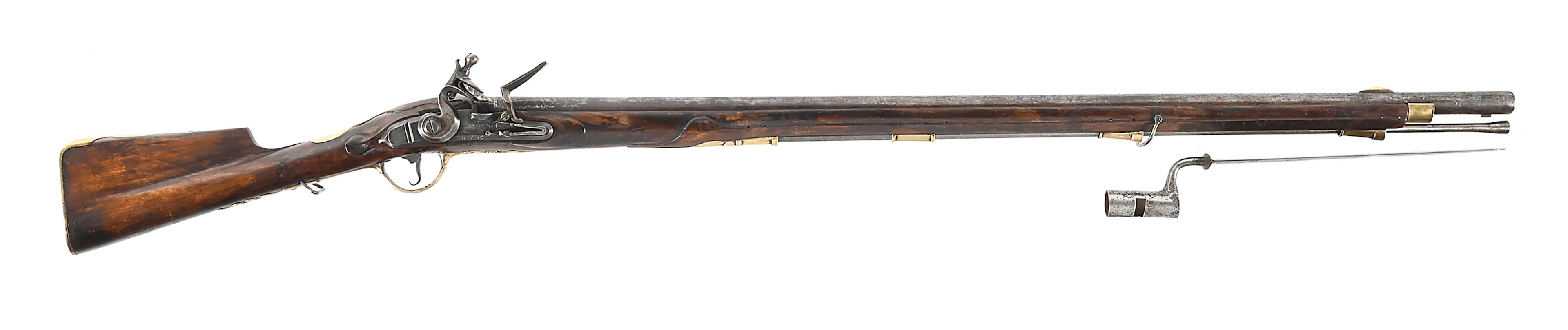 (A) PRUSSIAN FREDERICK THE GREAT MONOGRAMMED MODEL 1740/1773 FLINTLOCK
