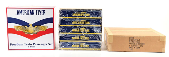 LOT OF 2: MODERN ERA AMERICAN FLYER S-GA. TRAIN SETS W/ ORIGINAL BOXES