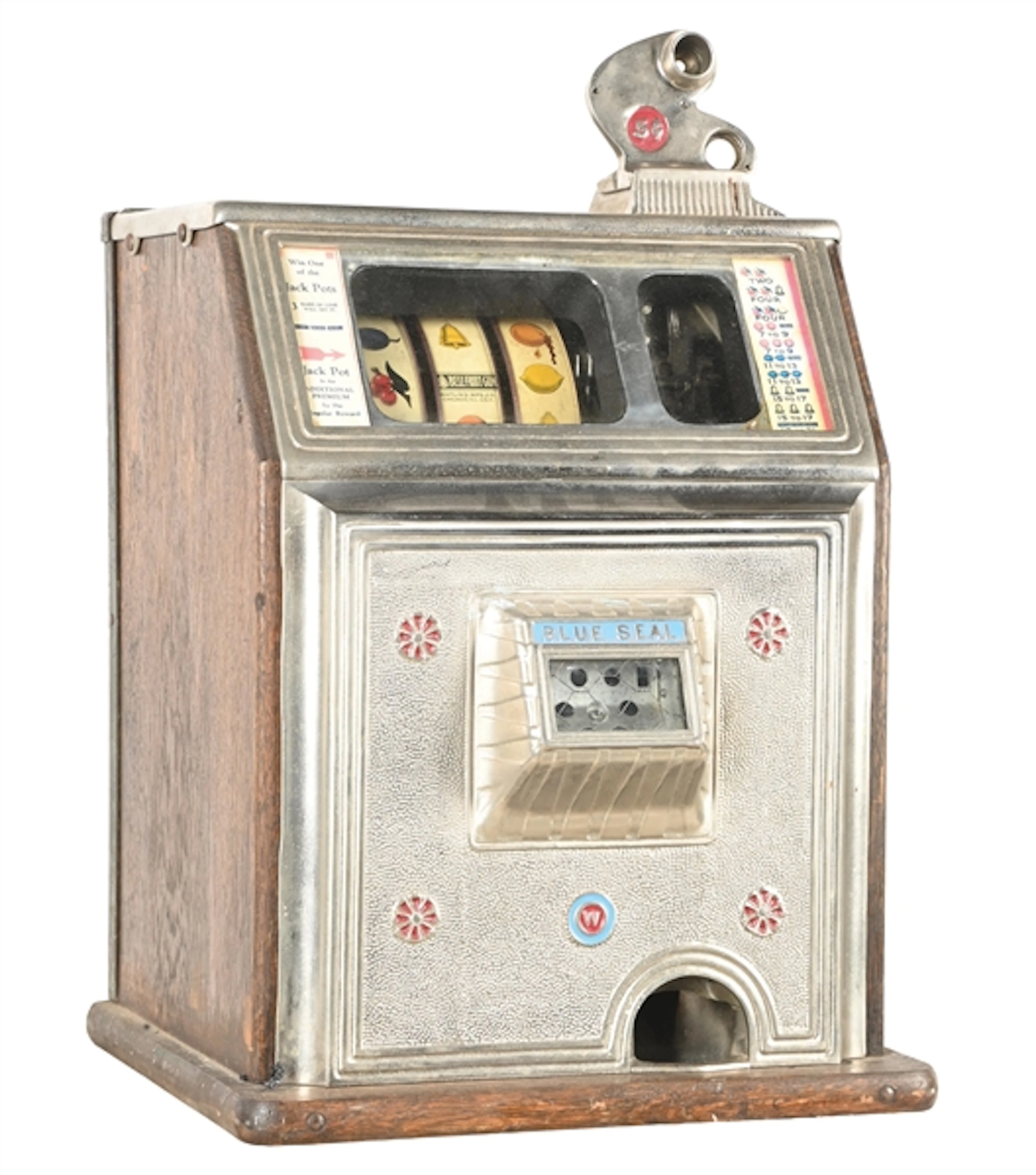 5¢ WATLING MFG. BLUE SEAL SLOT MACHINE