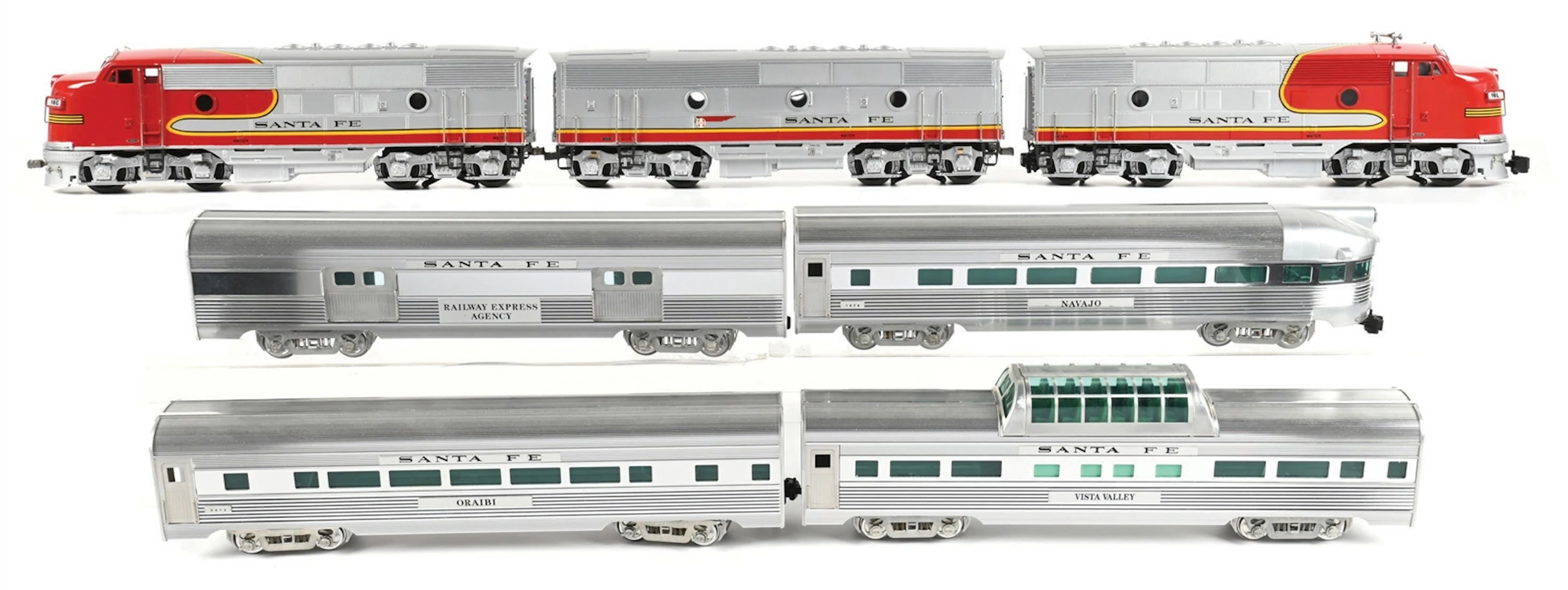 LOT OF 7: DEHANES SANTA FE 7-PIECE SET
