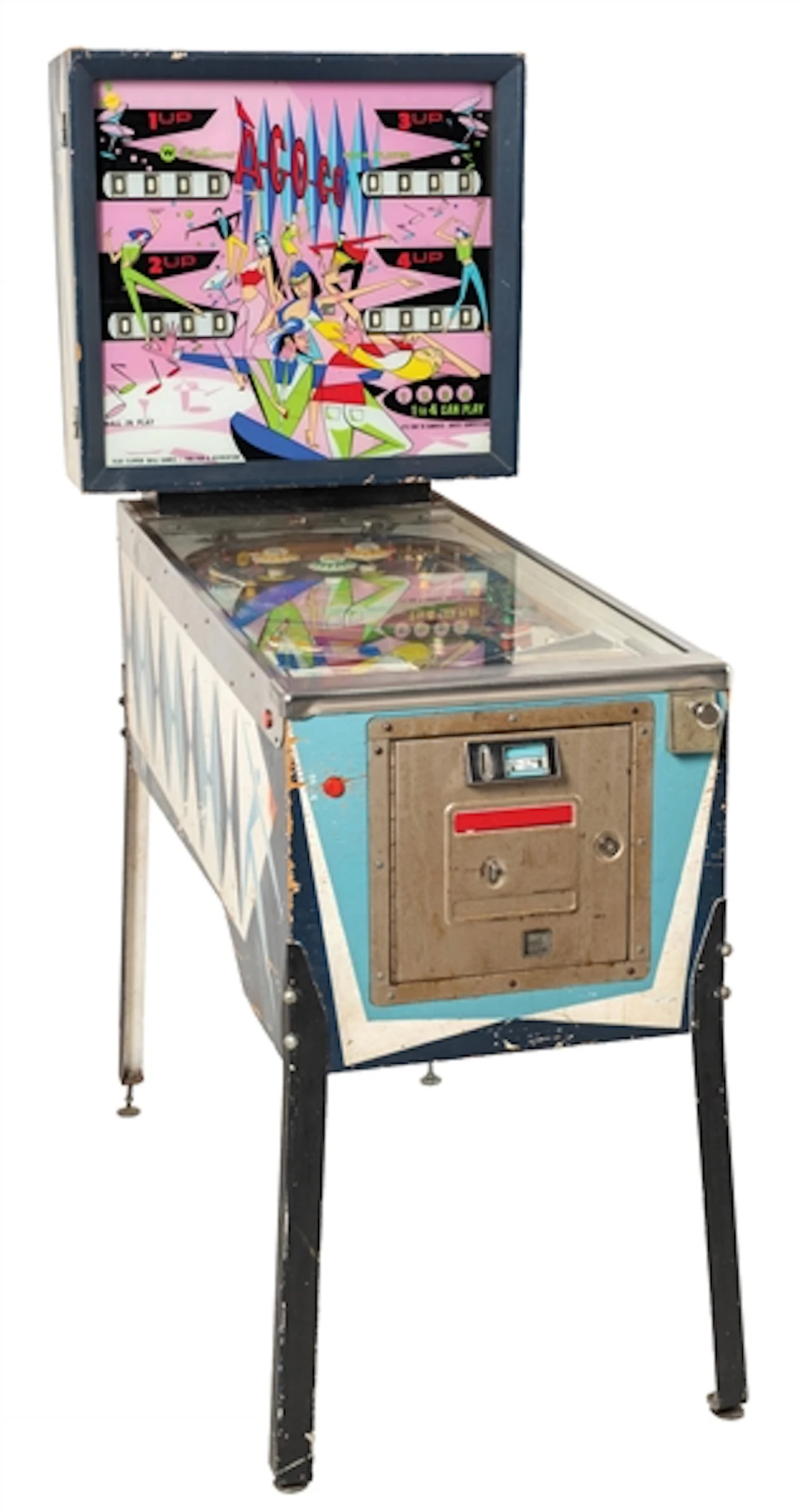 WILLIAM'S "A-GO-GO" PINBALL MACHINE