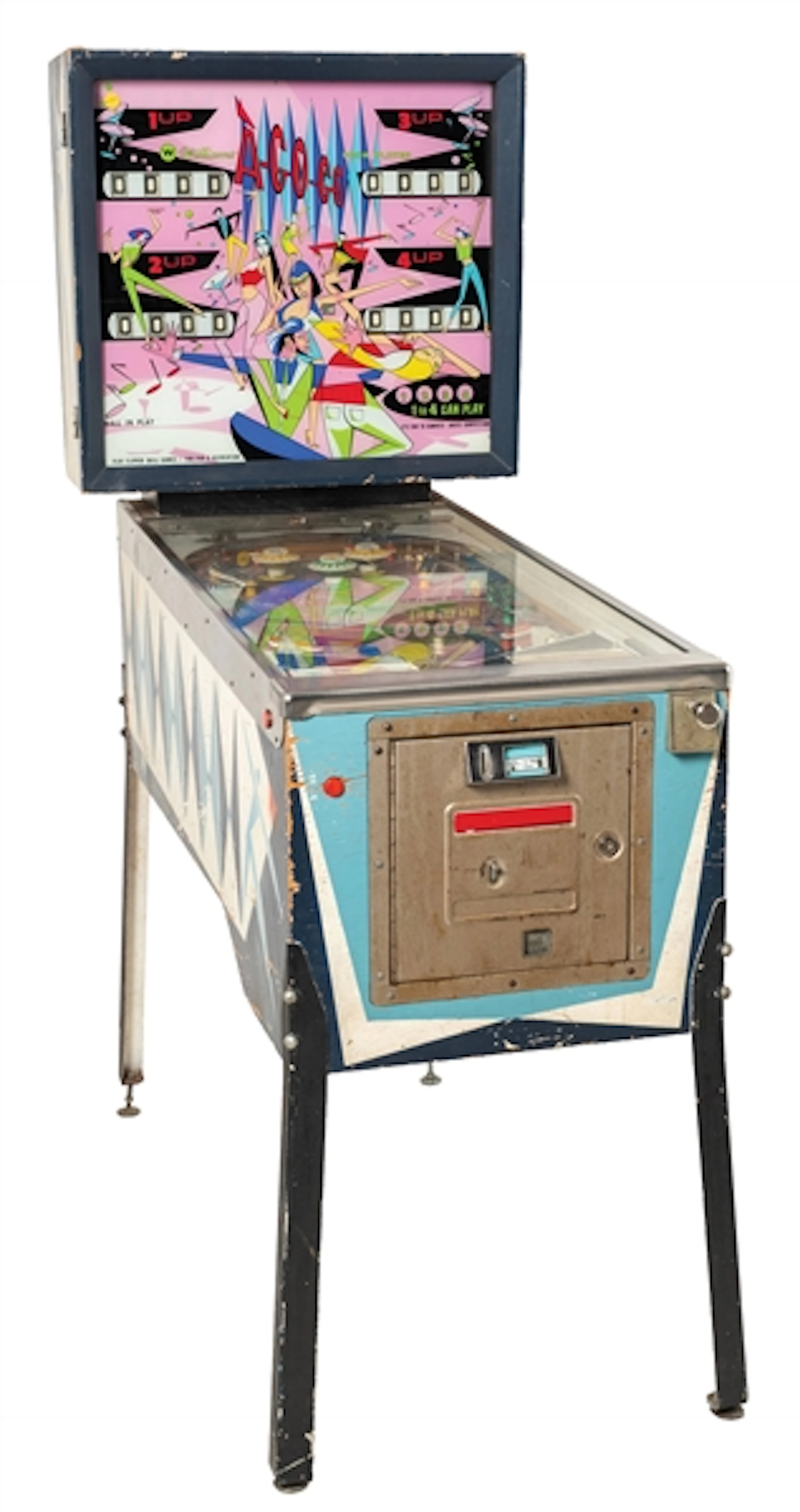 WILLIAM'S "A-GO-GO" PINBALL MACHINE