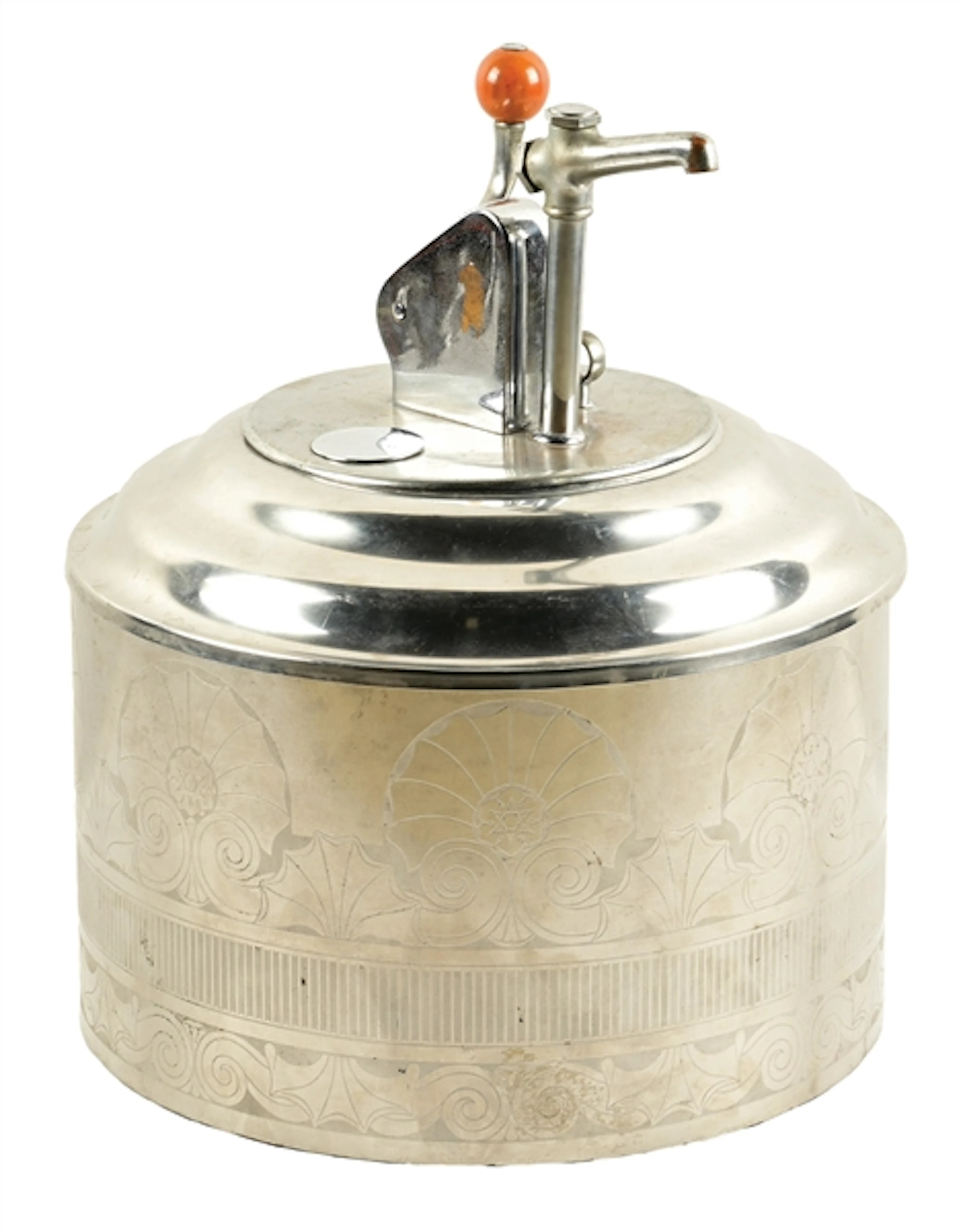 LARGE SODA FOUNTAIN SYRUP DISPENSER