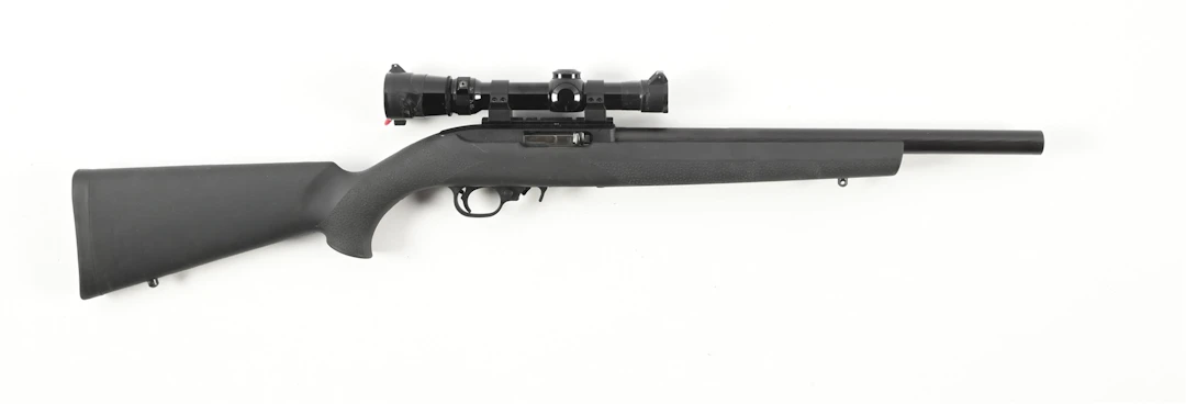 M) LOT OF TWO: RUGER 10/22 SEMI-AUTOMATIC .22 LR RIFLE AND RUGER 77/17