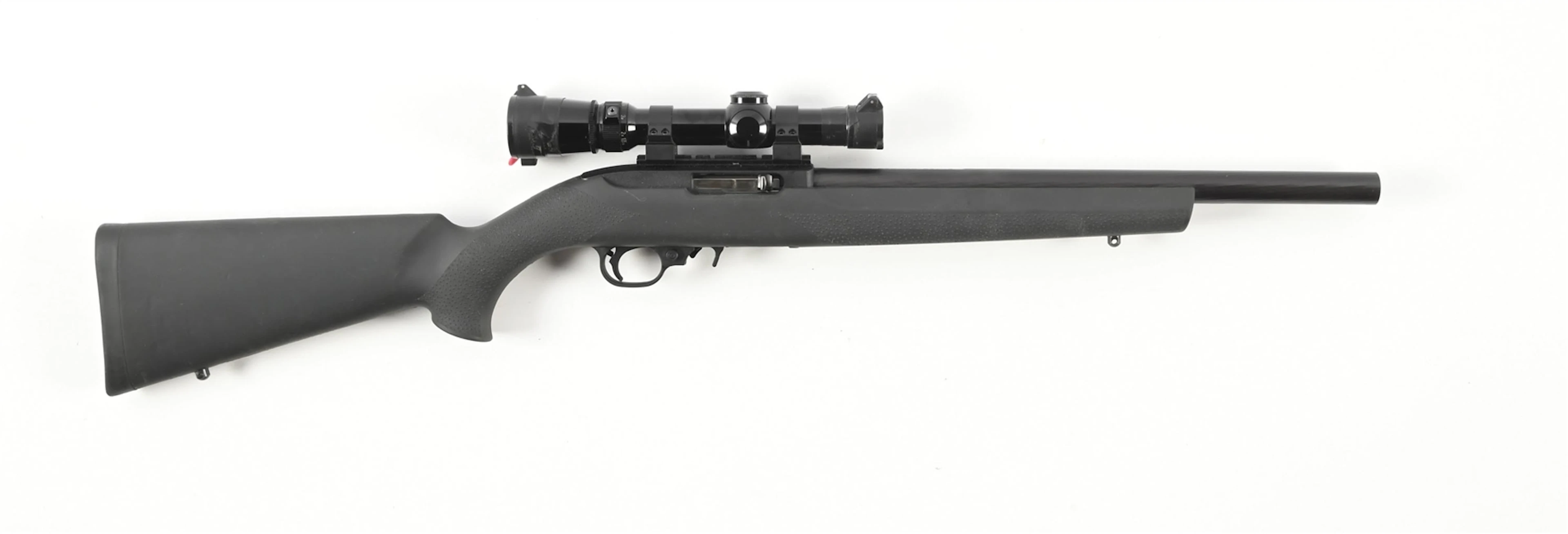 M) LOT OF TWO: RUGER 10/22 SEMI-AUTOMATIC .22 LR RIFLE AND RUGER 77/17