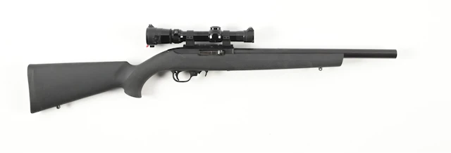 M) LOT OF TWO: RUGER 10/22 SEMI-AUTOMATIC .22 LR RIFLE AND RUGER 77/17