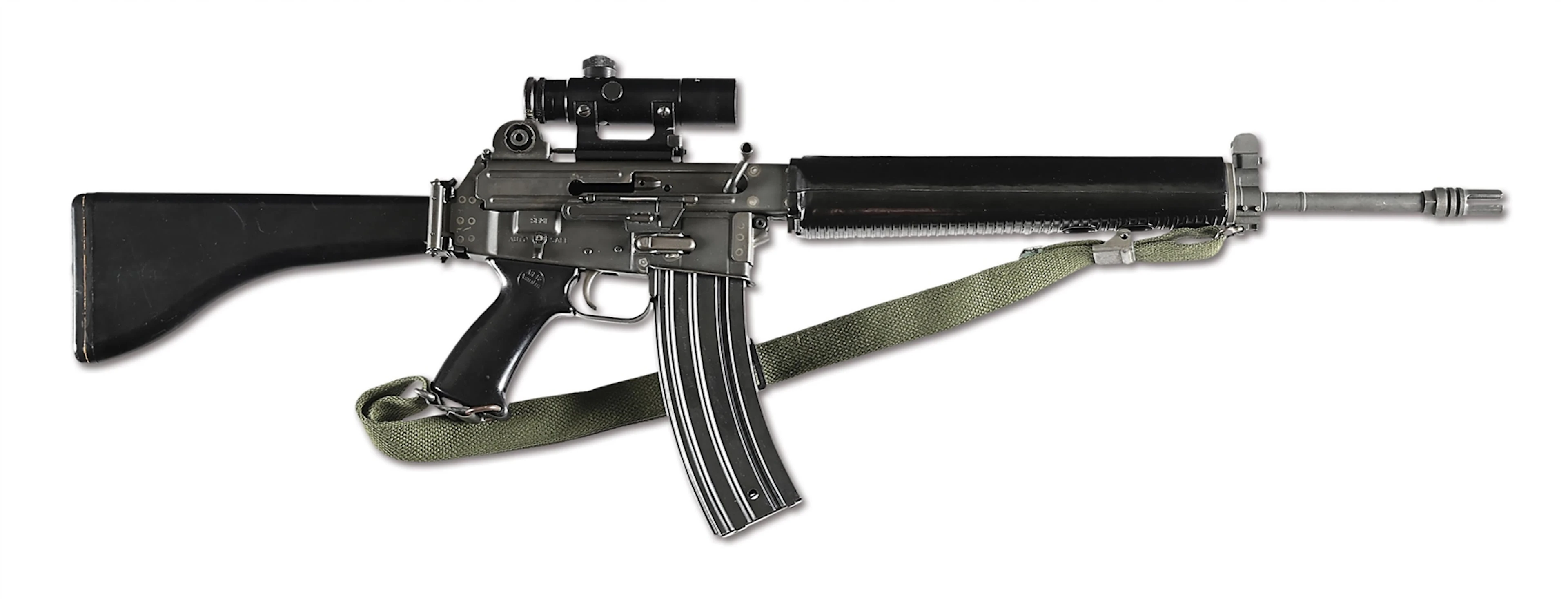 (N) EXCEPTIONAL COSTA MESA ARMALITE AR-18 MACHINE GUN WITH ORIGINAL