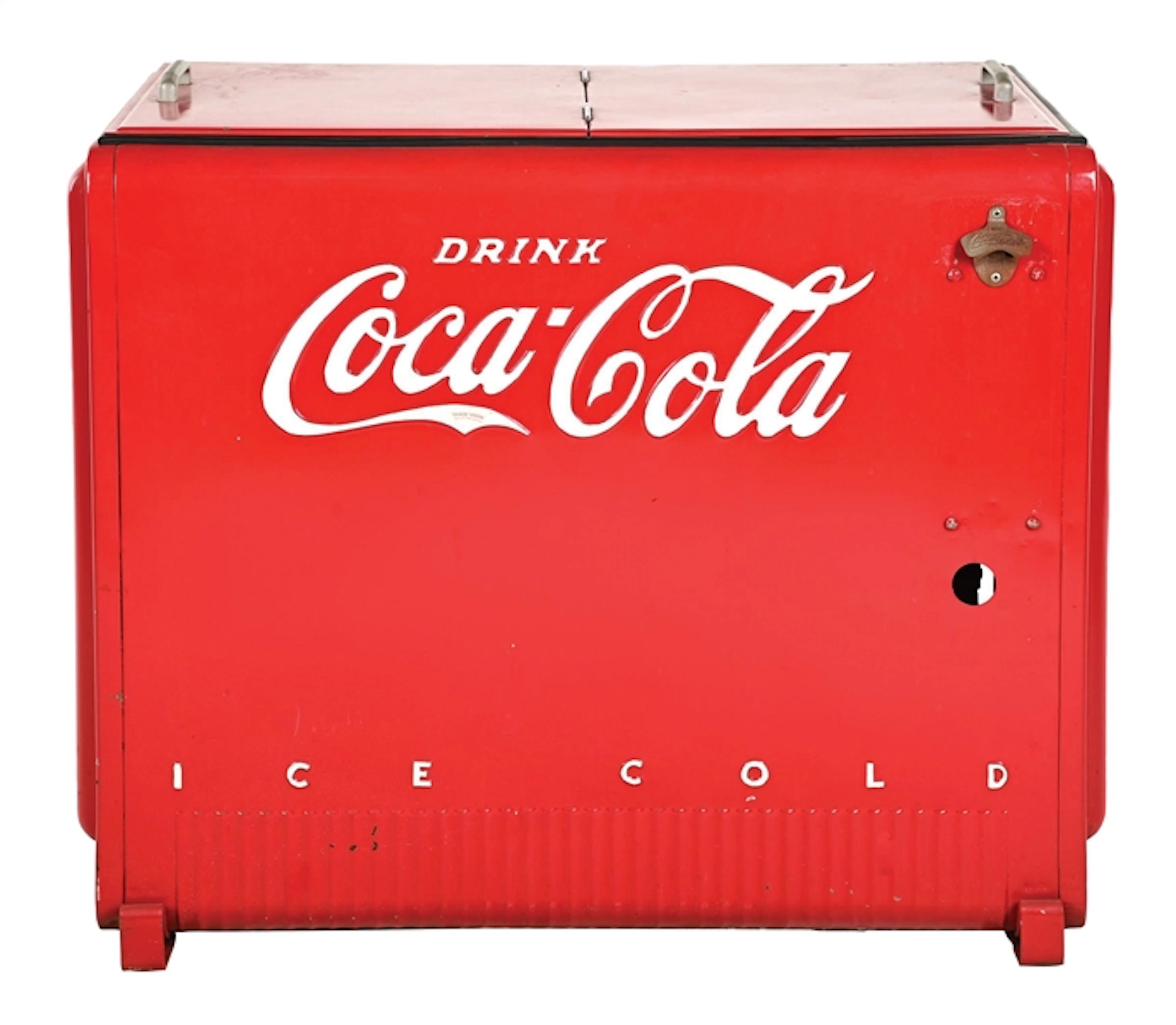 DOUBLE DOOR COCA-COLA ICE CHEST