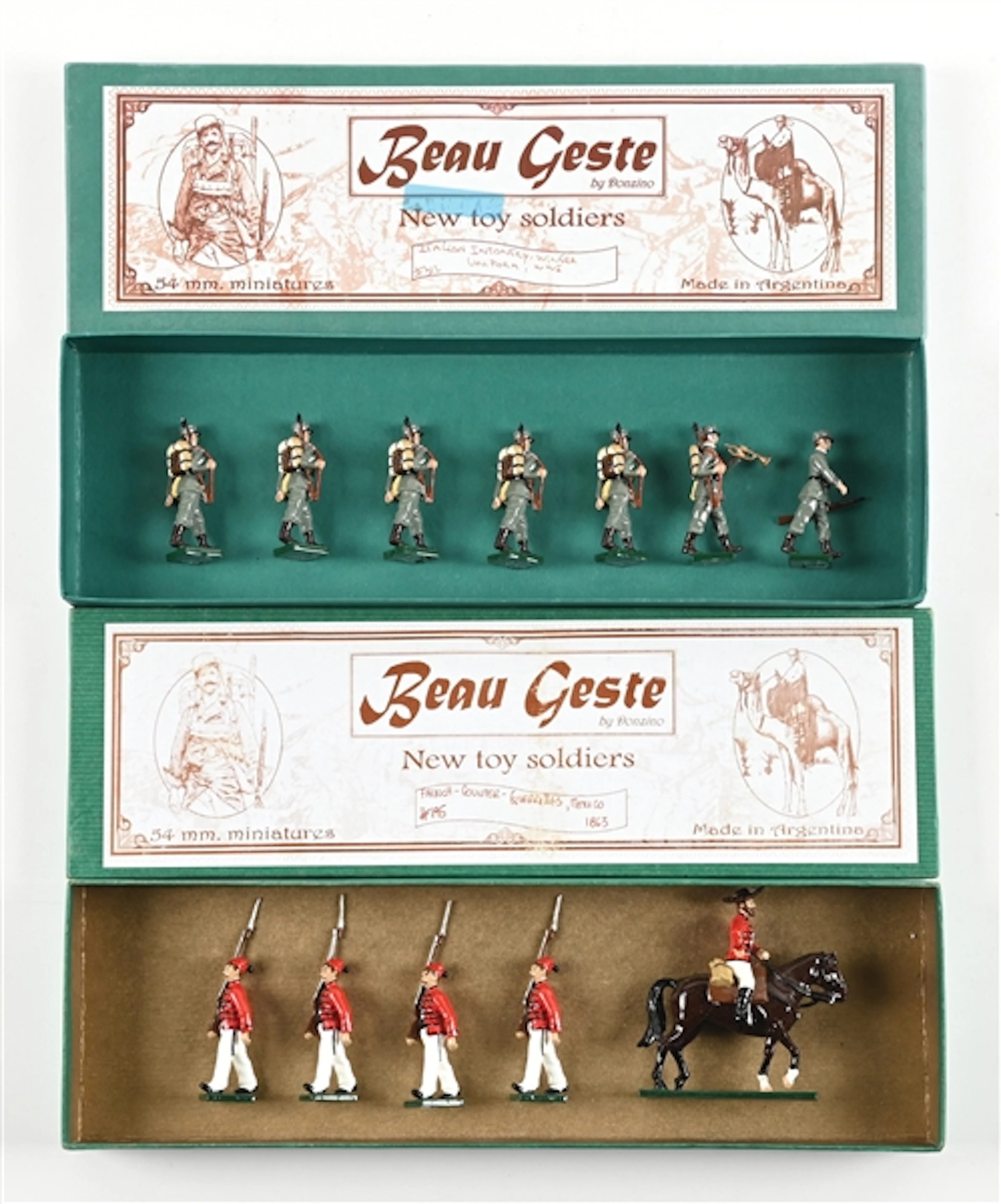 LOT OF 2: BEAU GESTE SETS IN BOXES