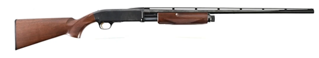 (M) BROWNING BPS 28 GAUGE SLIDE ACTION SHOTGUN WITH BOX.
