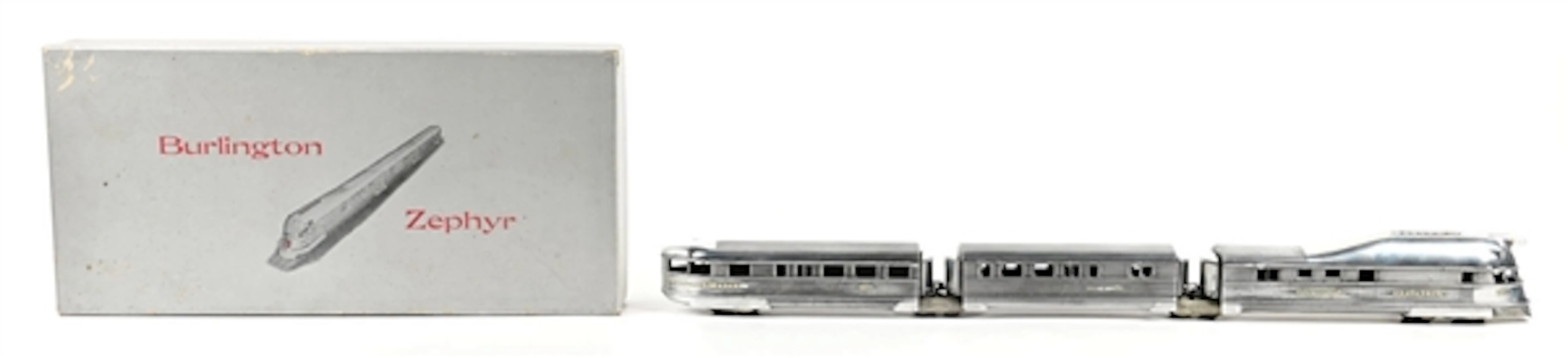 WESTERN COIL & ELECTRICAL CO. BURLINGTON ZEPHYR NO. 9900 SET