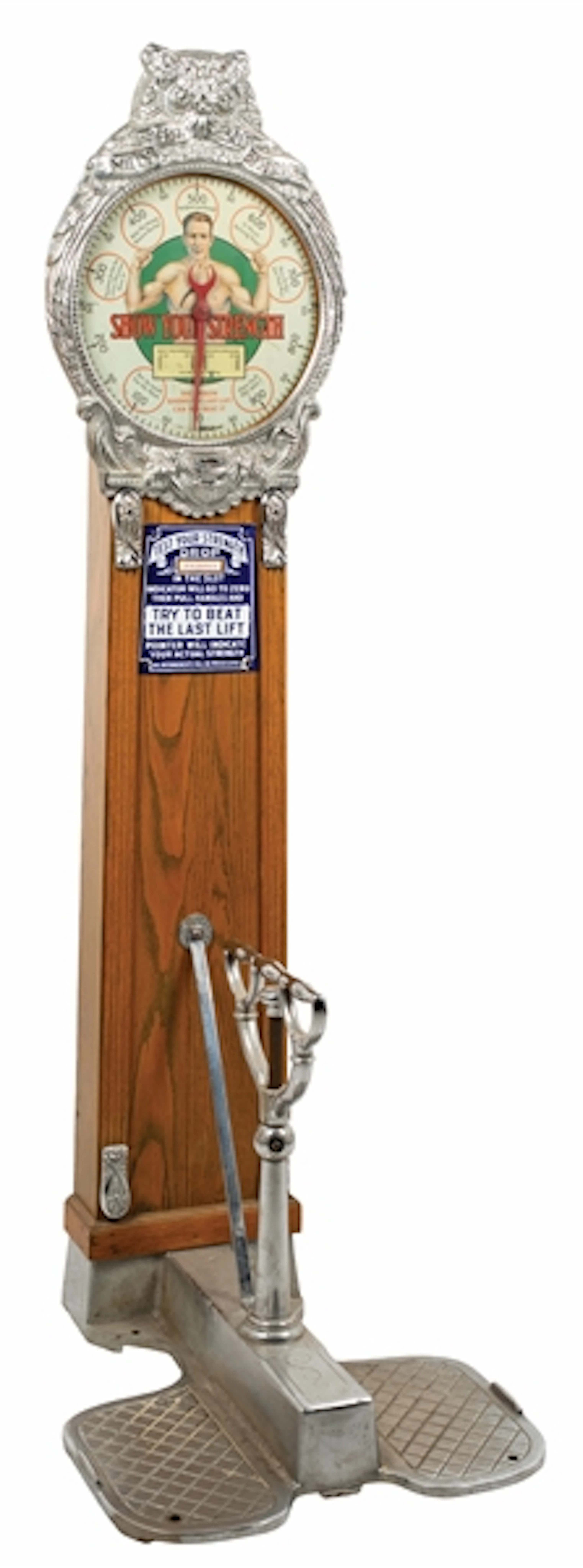 1¢ "TEST YOUR STRENGTH" MACHINE