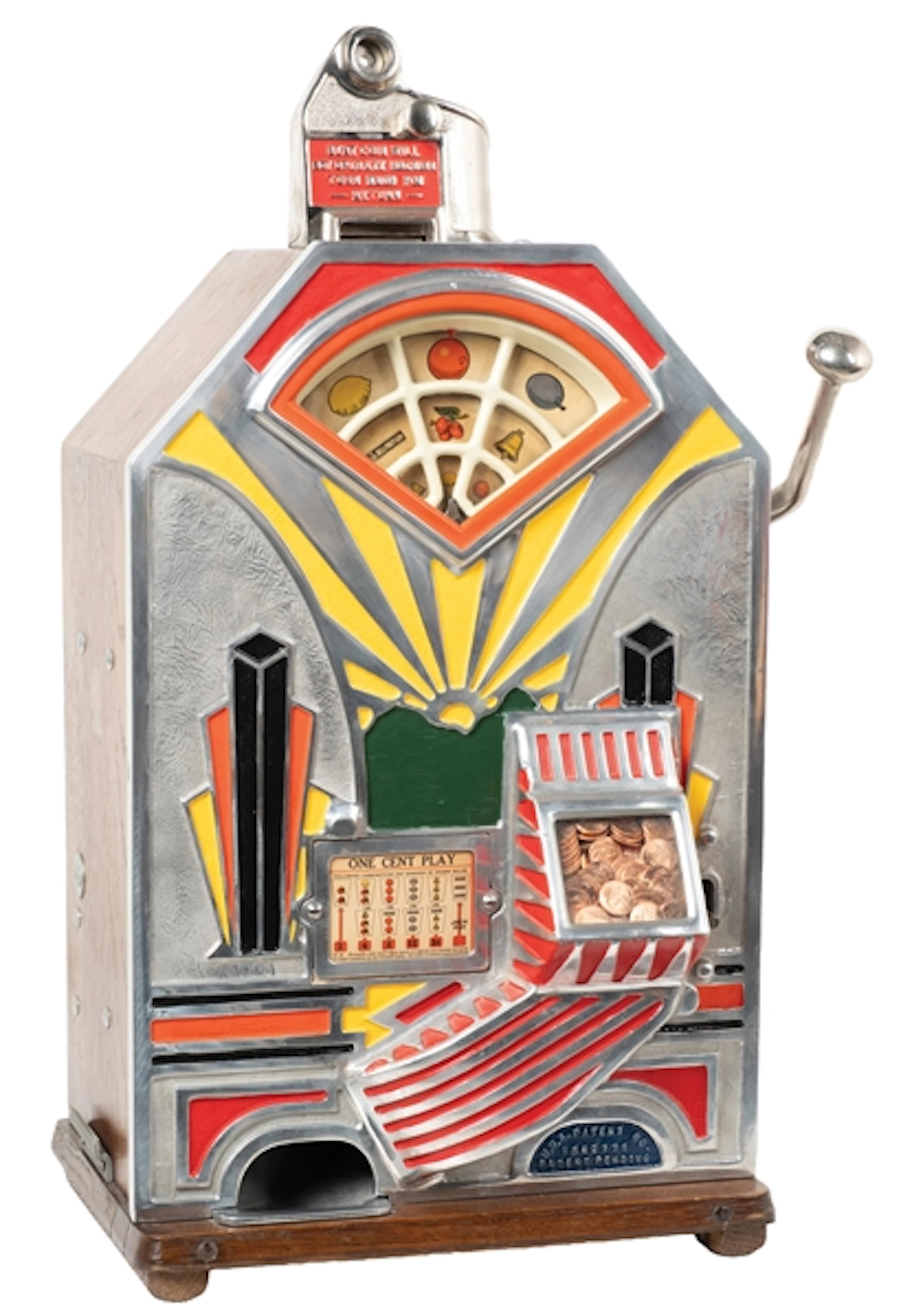 1¢ JENNINGS LITTLE DUKE SLOT MACHINE