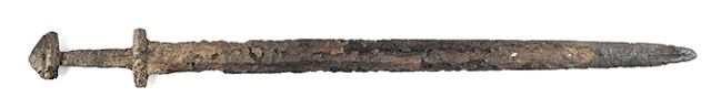 A VIKING ERA SWORD, CIRCA 950-1050 AD, OF PETERSON'S TYPE X CLASSIFICATION