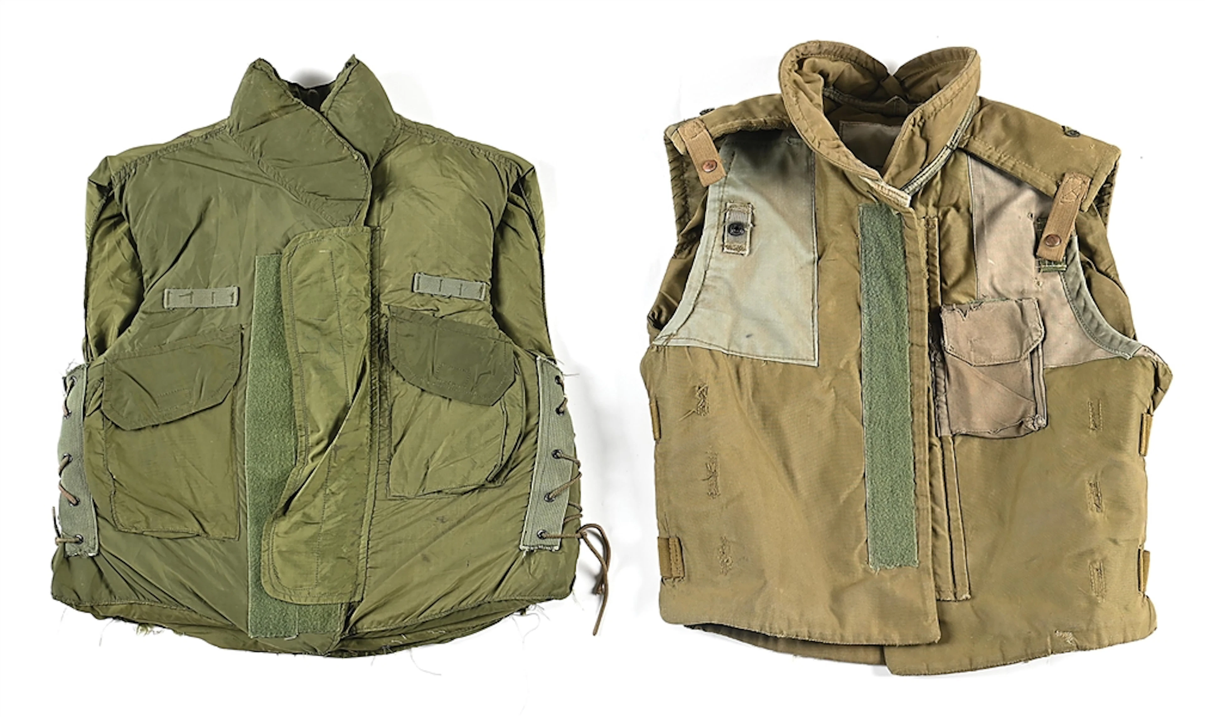 LOT OF 2: ISRAELI IDF FLAK JACKETS.