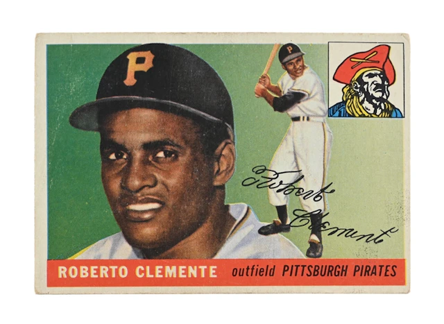 1955 TOPPS #164 ROBERTO CLEMENTE ROOKIE