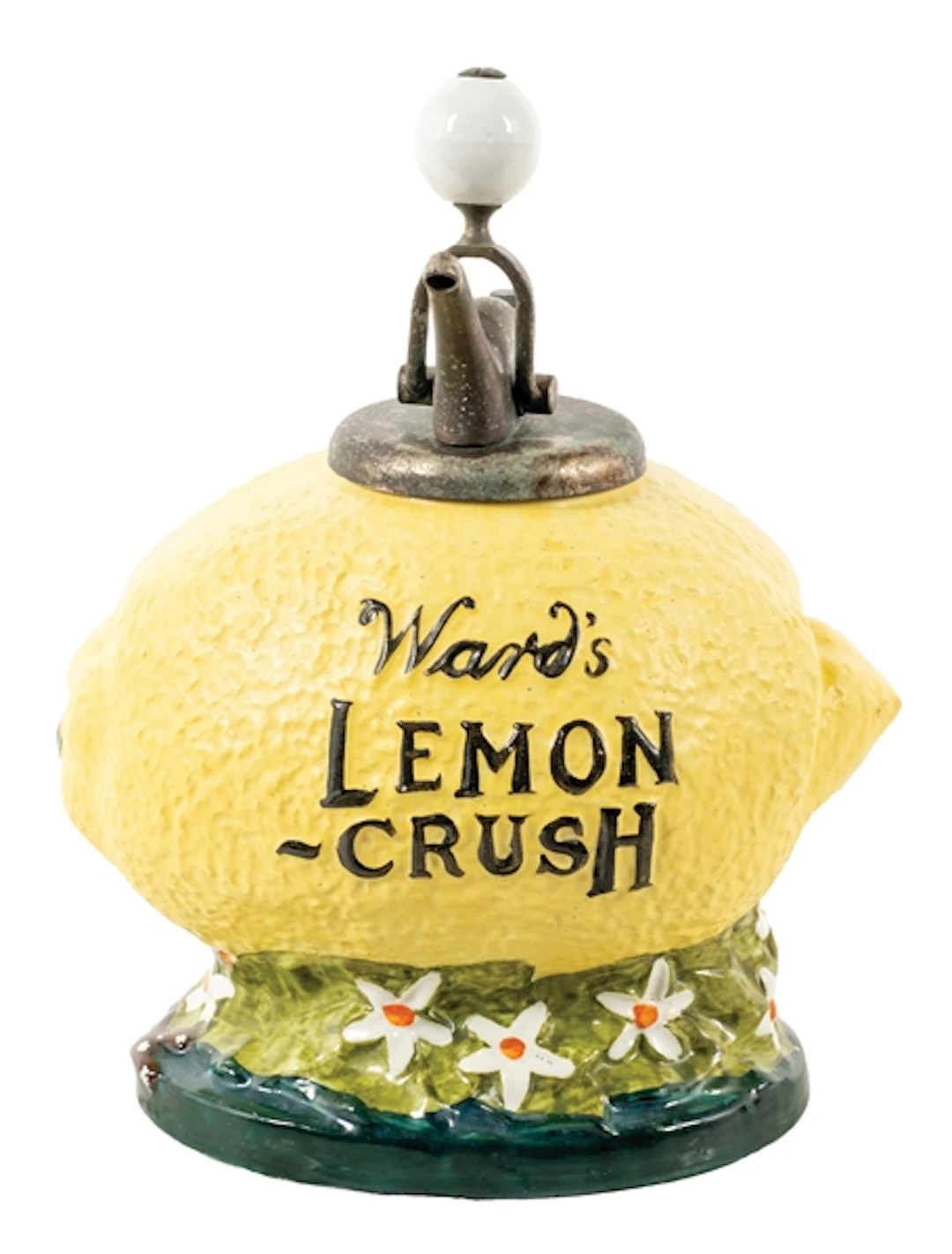 WARD'S LEMON CRUSH SYRUP DISPENSER