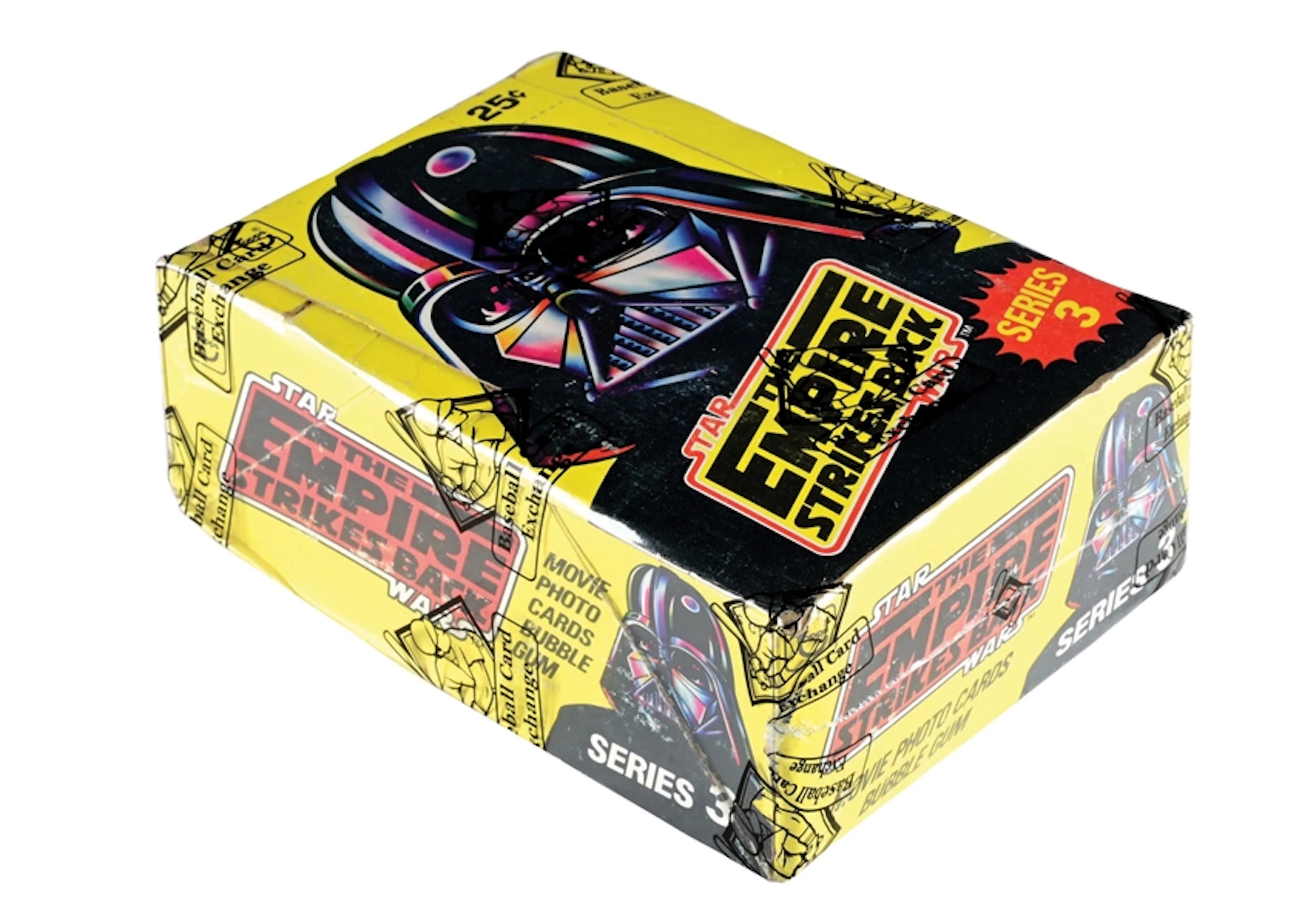 1980 TOPPS STAR WARS THE EMPIRE STRIKES BACK WAX BOX SERIES 3